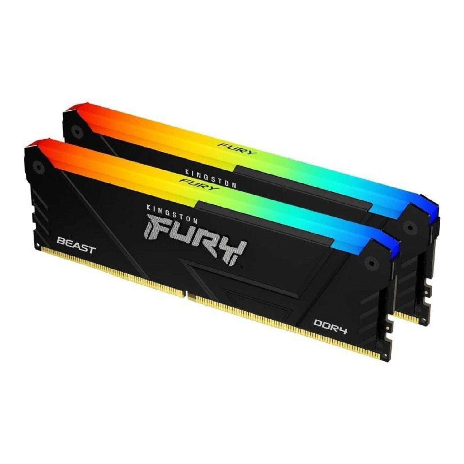 Kingston FURY Beast RGB · 2x8GB DDR4 · 3200MHz · CL16