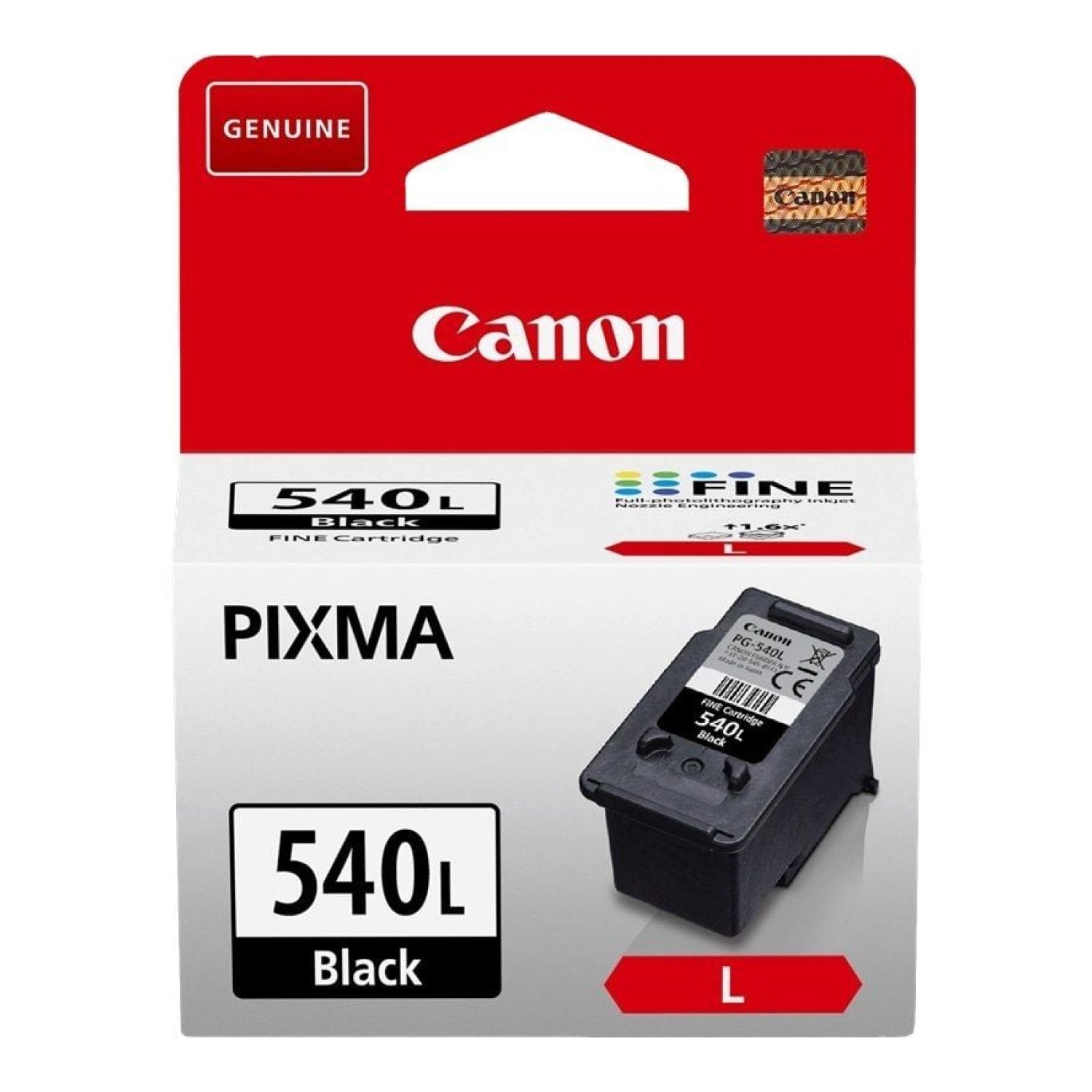 Canon PG-540L · Cartucho de Tinta Original · Negro · Alto Rendimiento