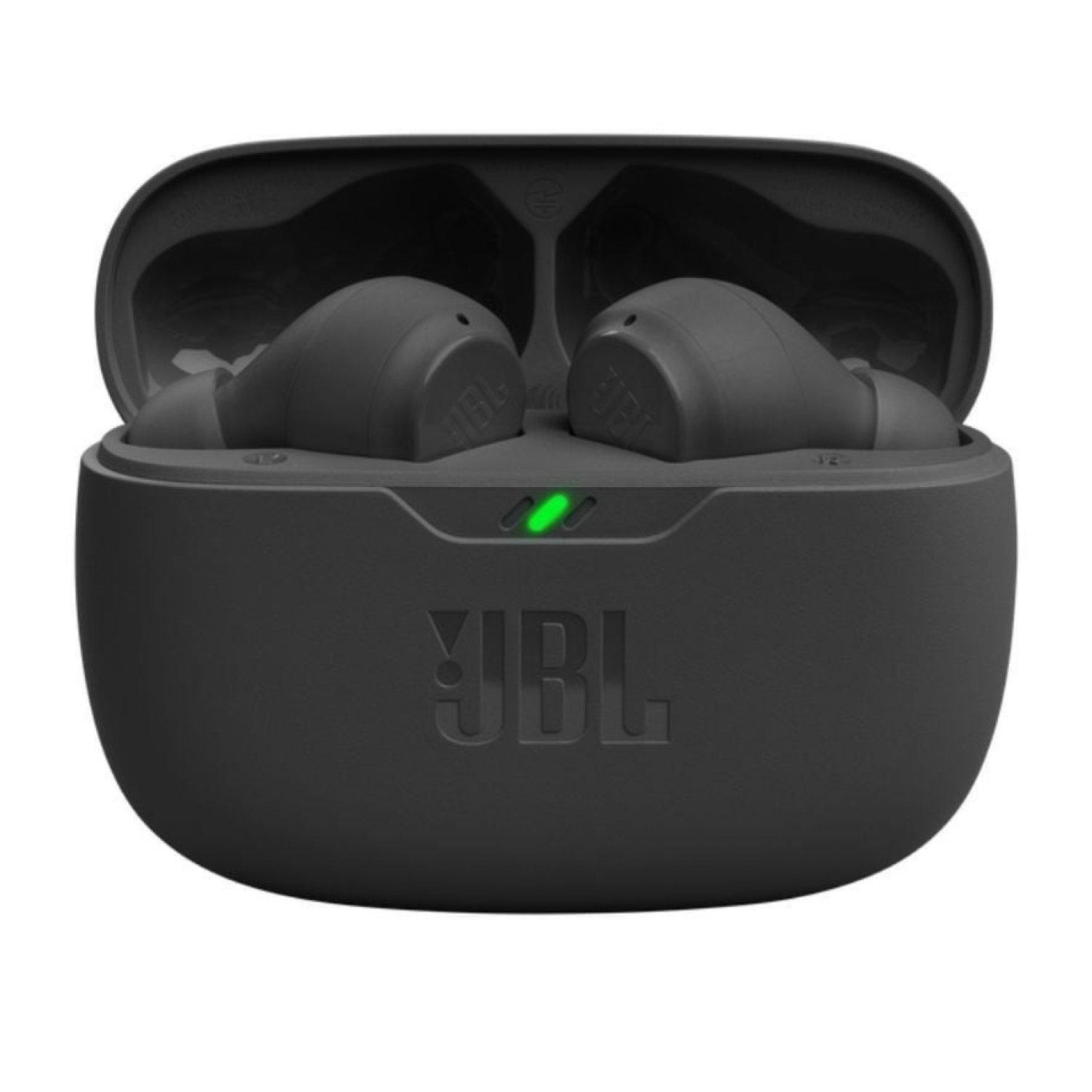 JBL Wave Beam · Auriculares Bluetooth · Autonomía 8h · Estuche de carga · Negro