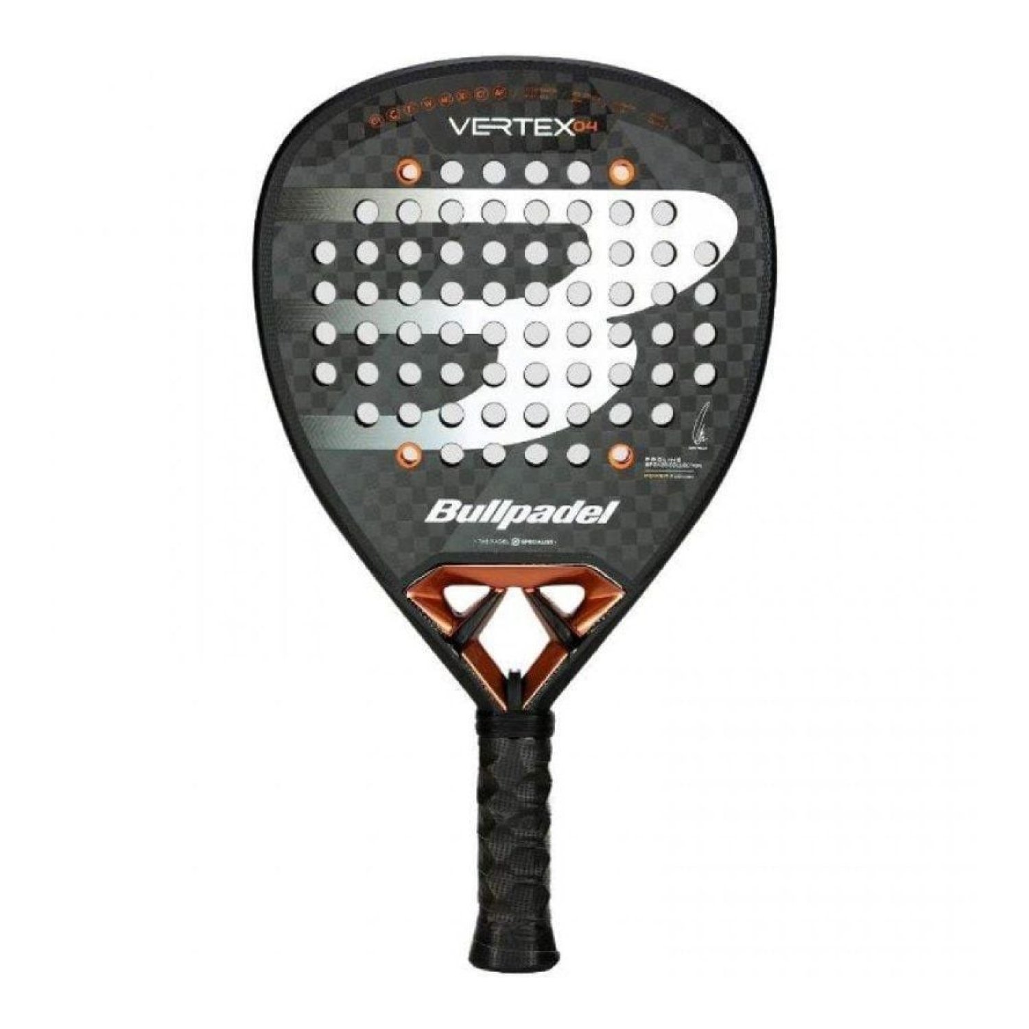 Bullpadel Vertex 04 2025 · Pala de Pádel · Negra
