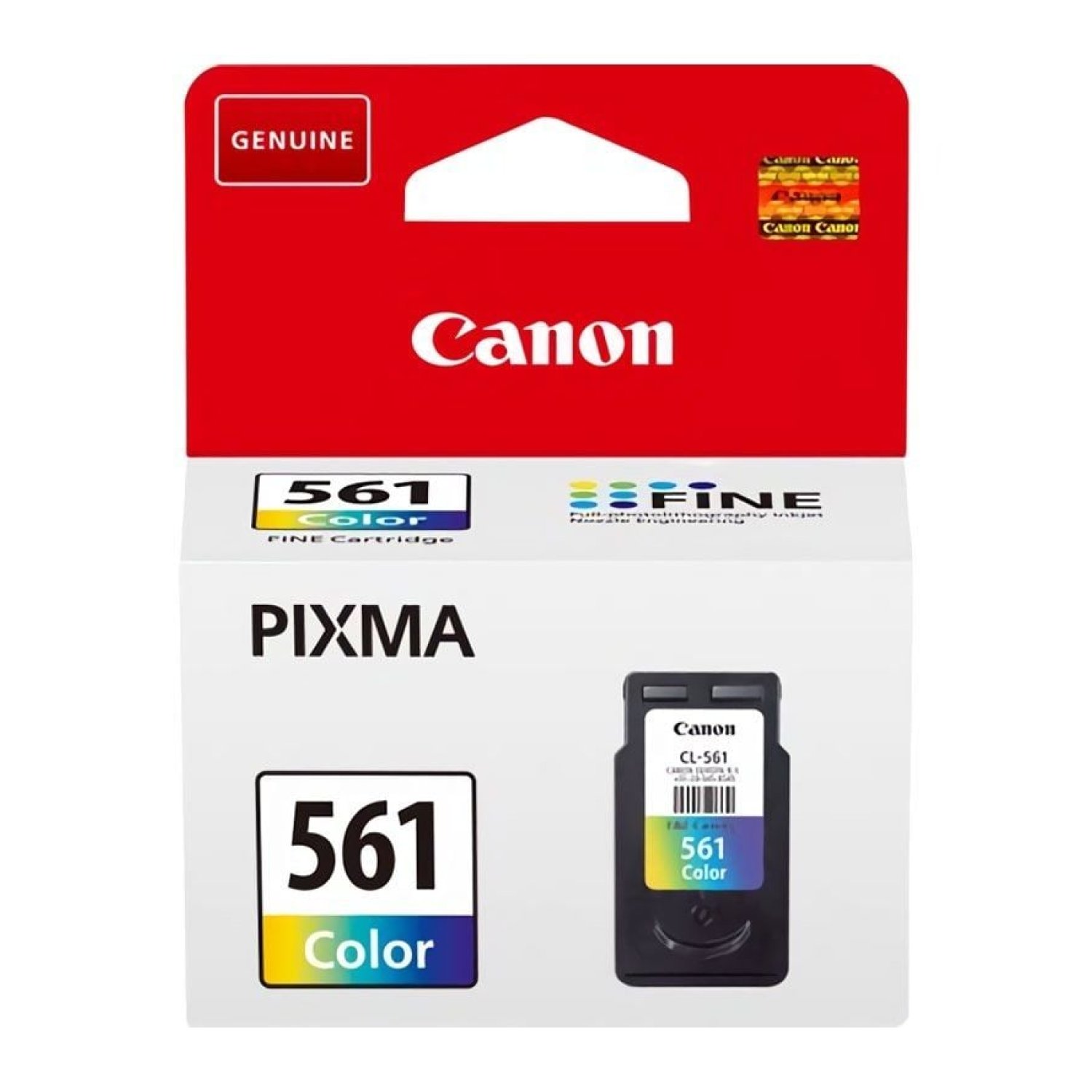 Canon CL-561 · Cartucho de Tinta Original · Tricolor