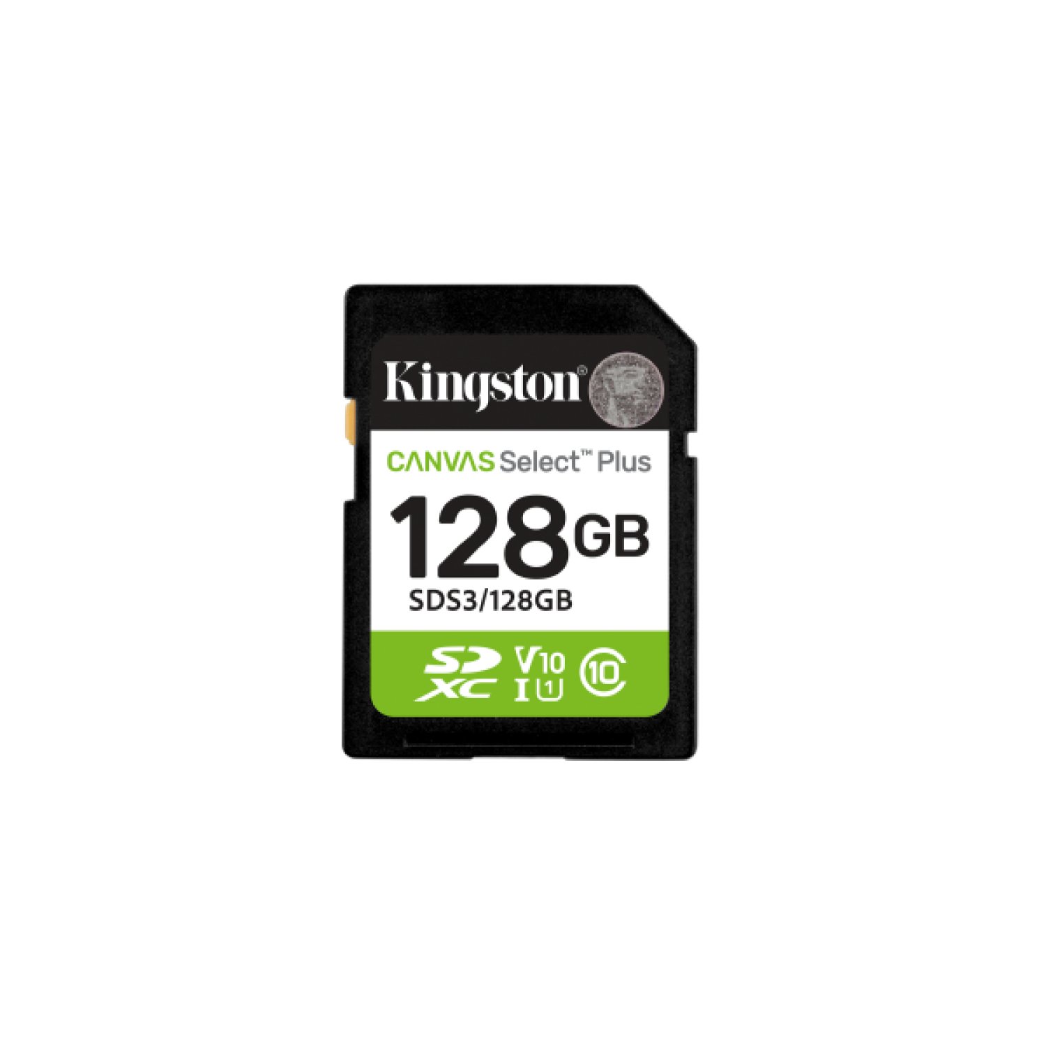 Kingston Canvas Select Plus · 128GB · SD XC Clase 10 · 150MB/s
