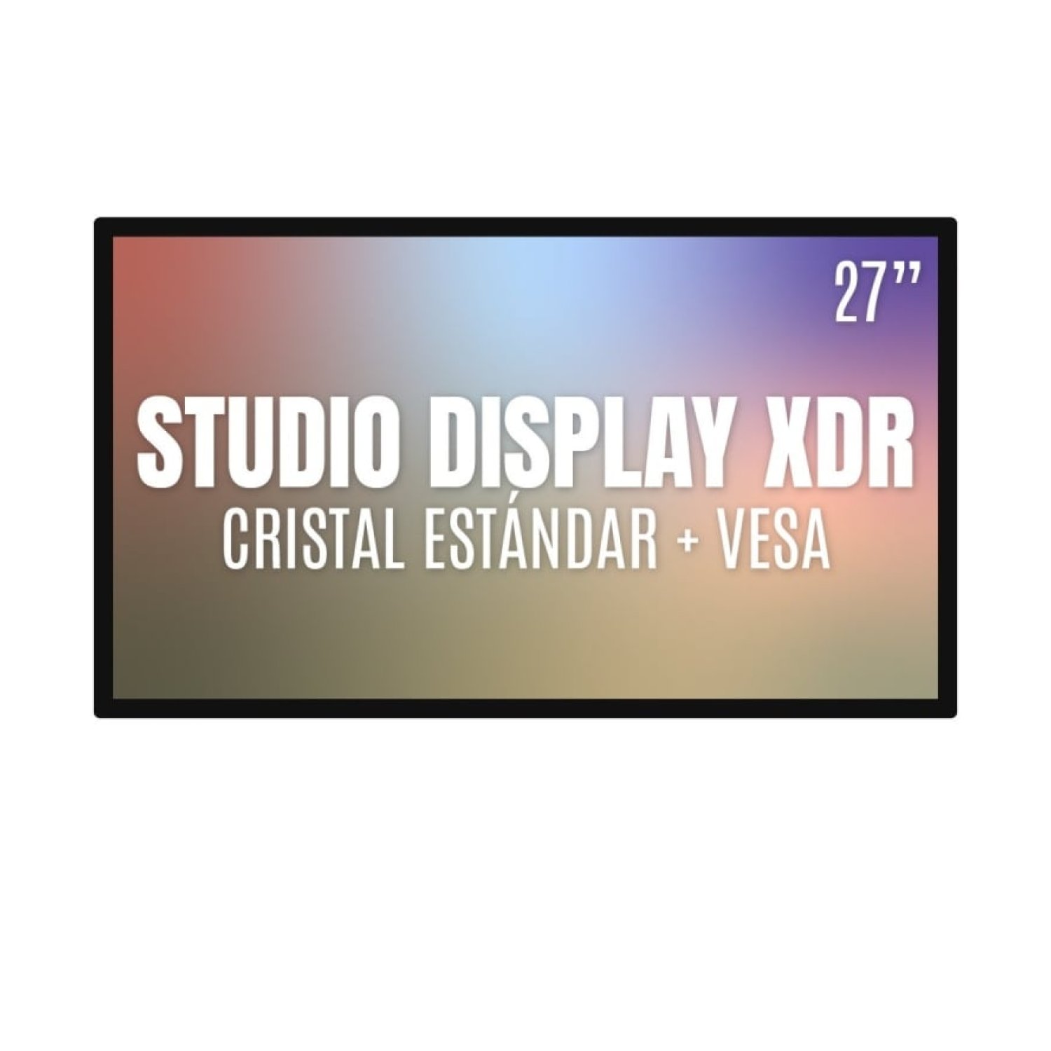 Apple Studio Display · 27" XDR · Cristal Estándar · Compatible VESA