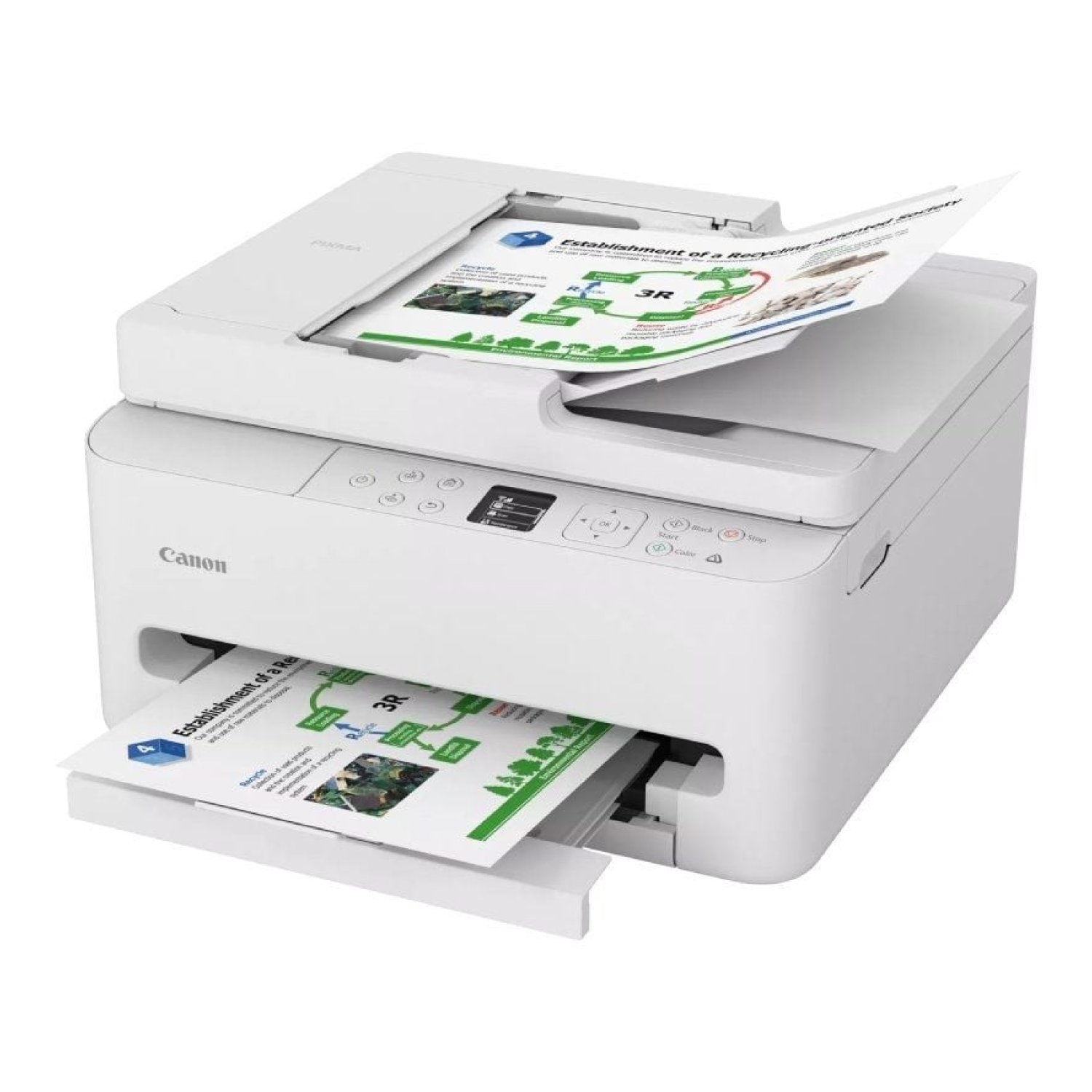 Canon PIXMA TS7550i · Multifunción WiFi · Dúplex · Blanca
