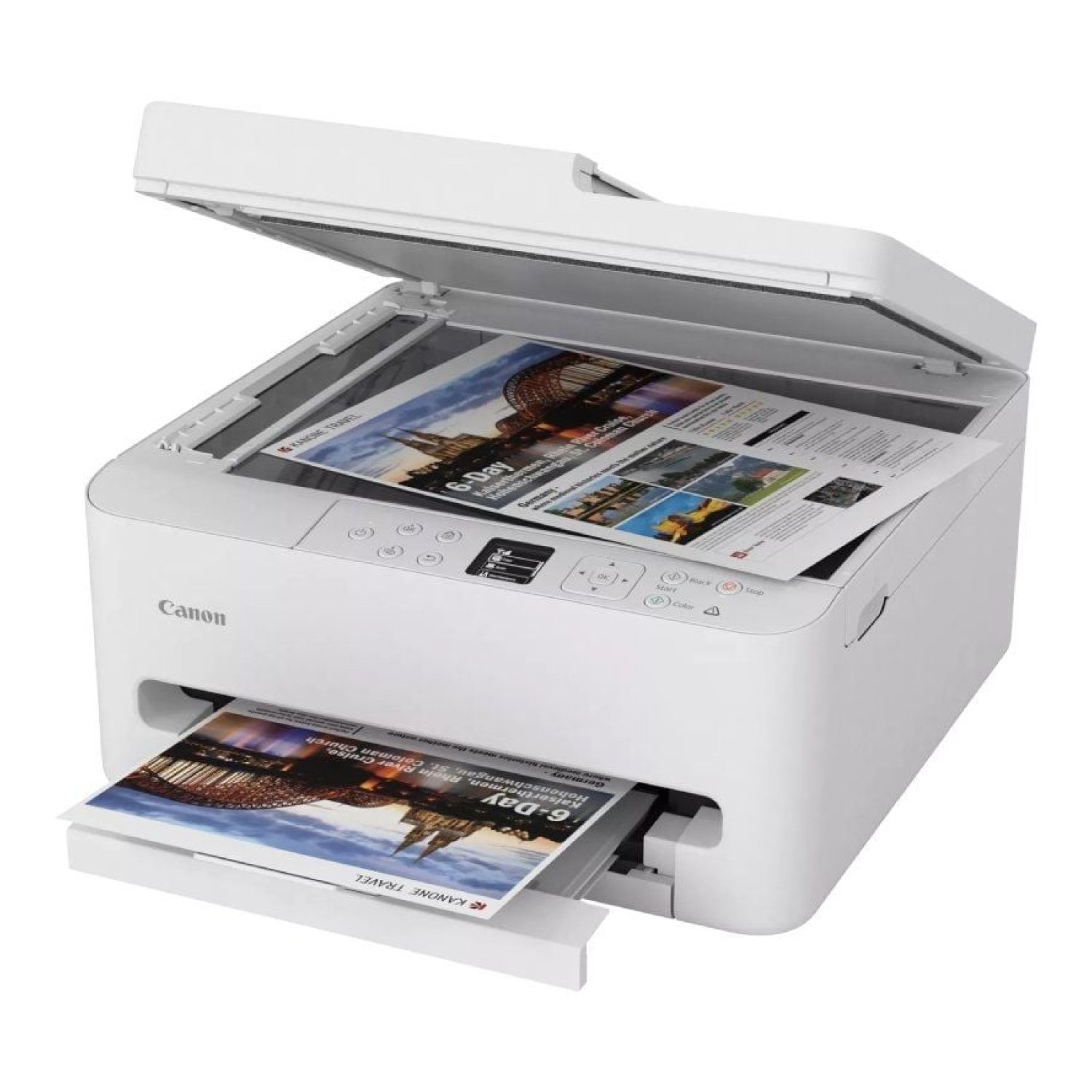 Canon PIXMA TS7550i · Multifunción WiFi · Dúplex · Blanca