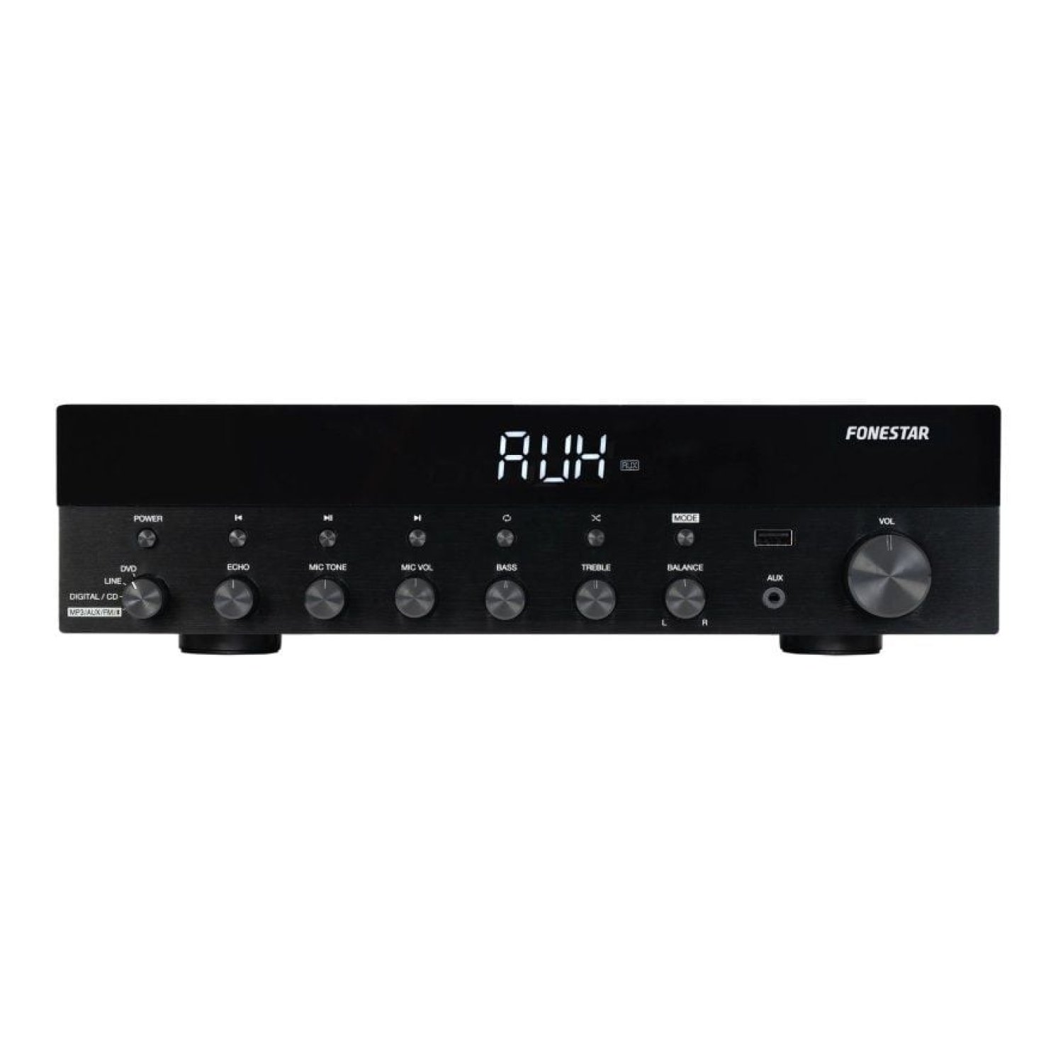 Amplificador estéreo Fonestar AS-6060/ 120W
