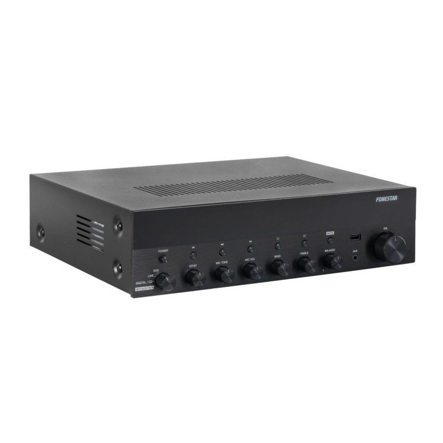 Amplificador estéreo Fonestar AS-6060/ 120W