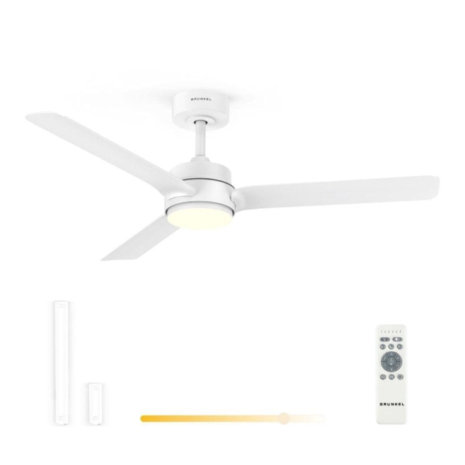 Grunkel Skyeasy47 · Ventilador de Techo · 119cm · 30W · 3 Aspas · 6 Velocidades