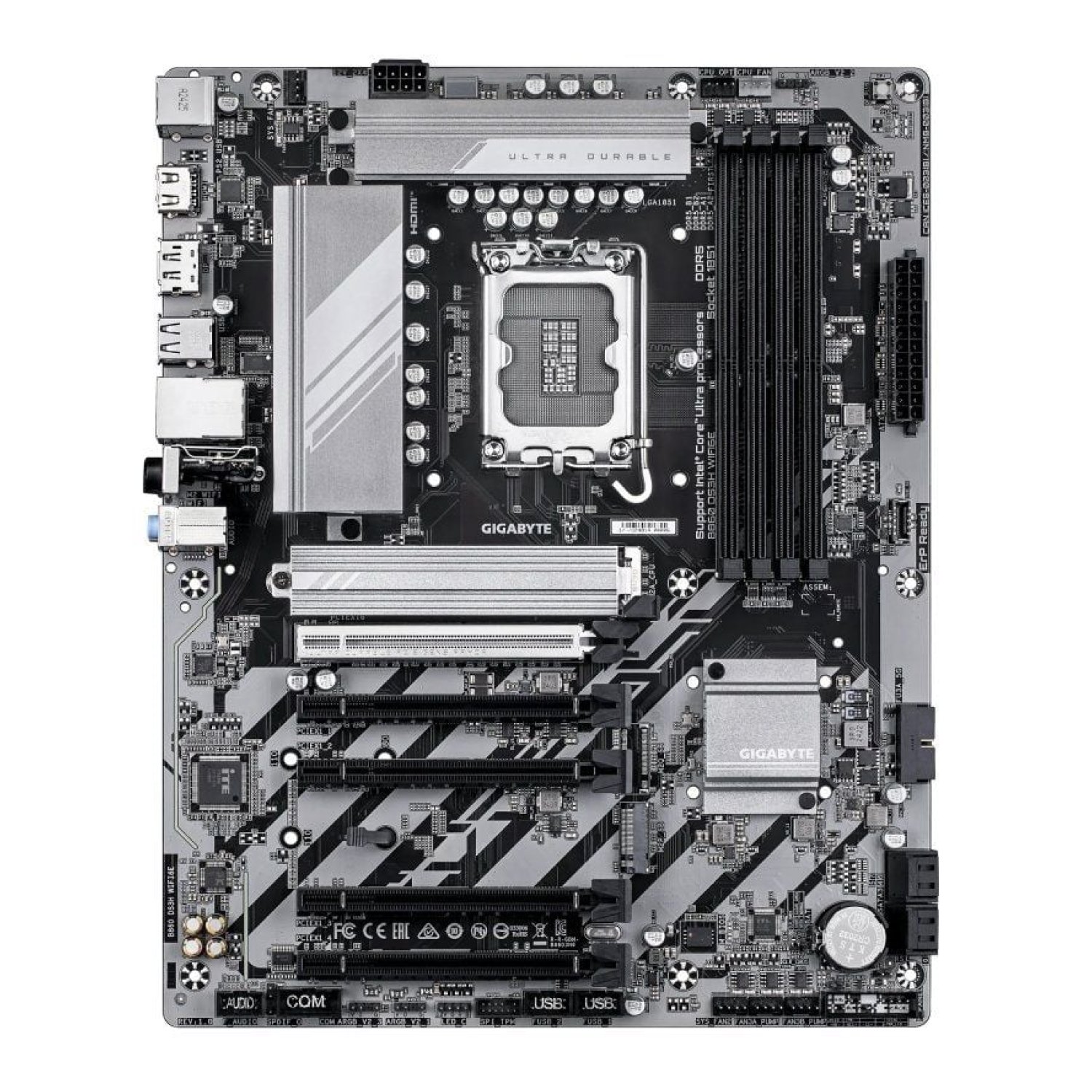 Gigabyte B860 DS3H · Socket 1851 · DDR5 · PCIe 5.0 · WiFi 6E