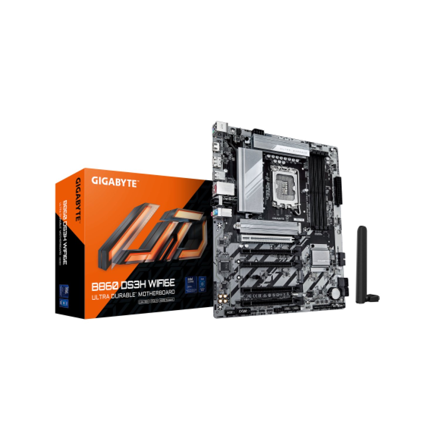 Gigabyte B860 DS3H · Socket 1851 · DDR5 · PCIe 5.0 · WiFi 6E
