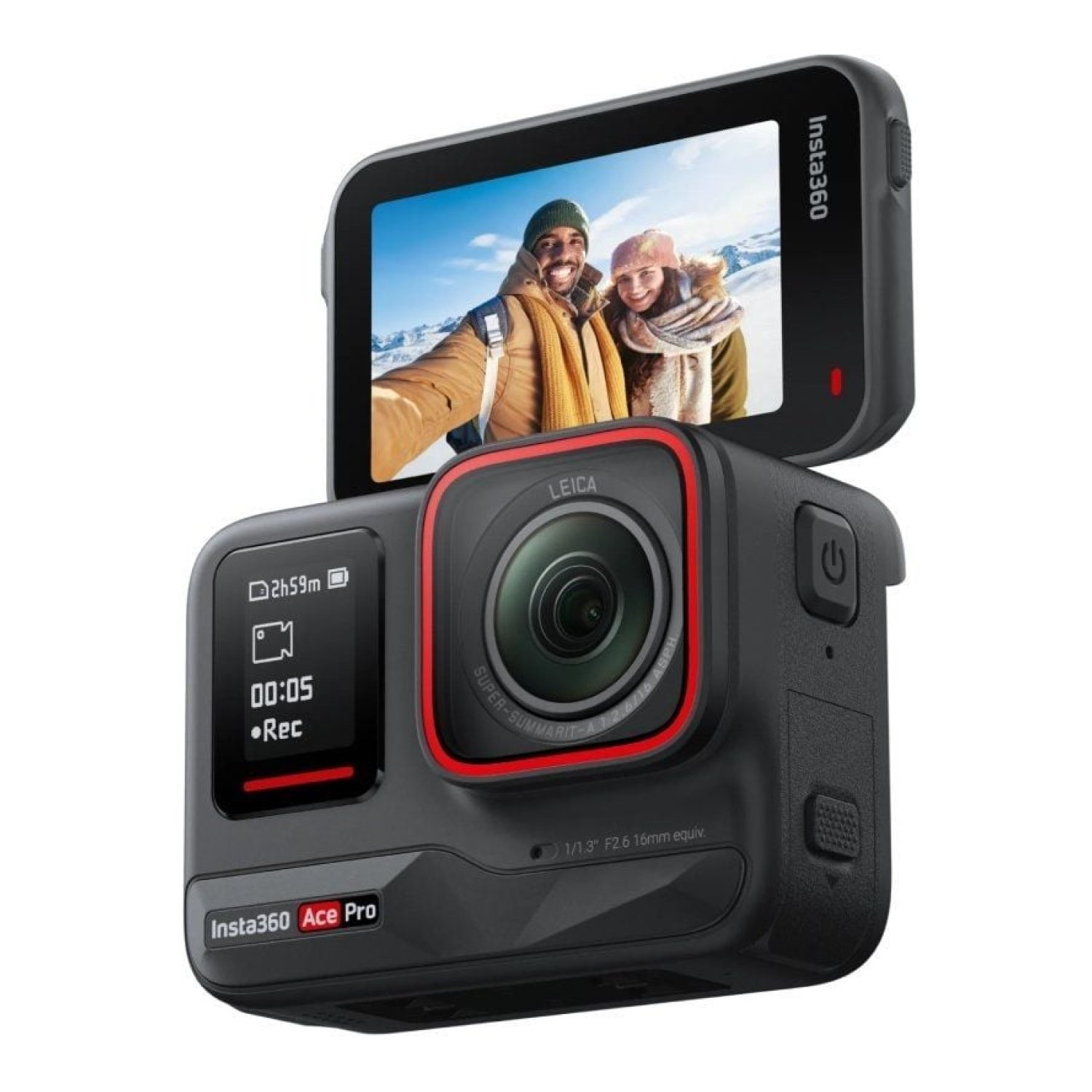 Insta360 Ace Pro · Cámara Deportiva 8K · 180° · Negra