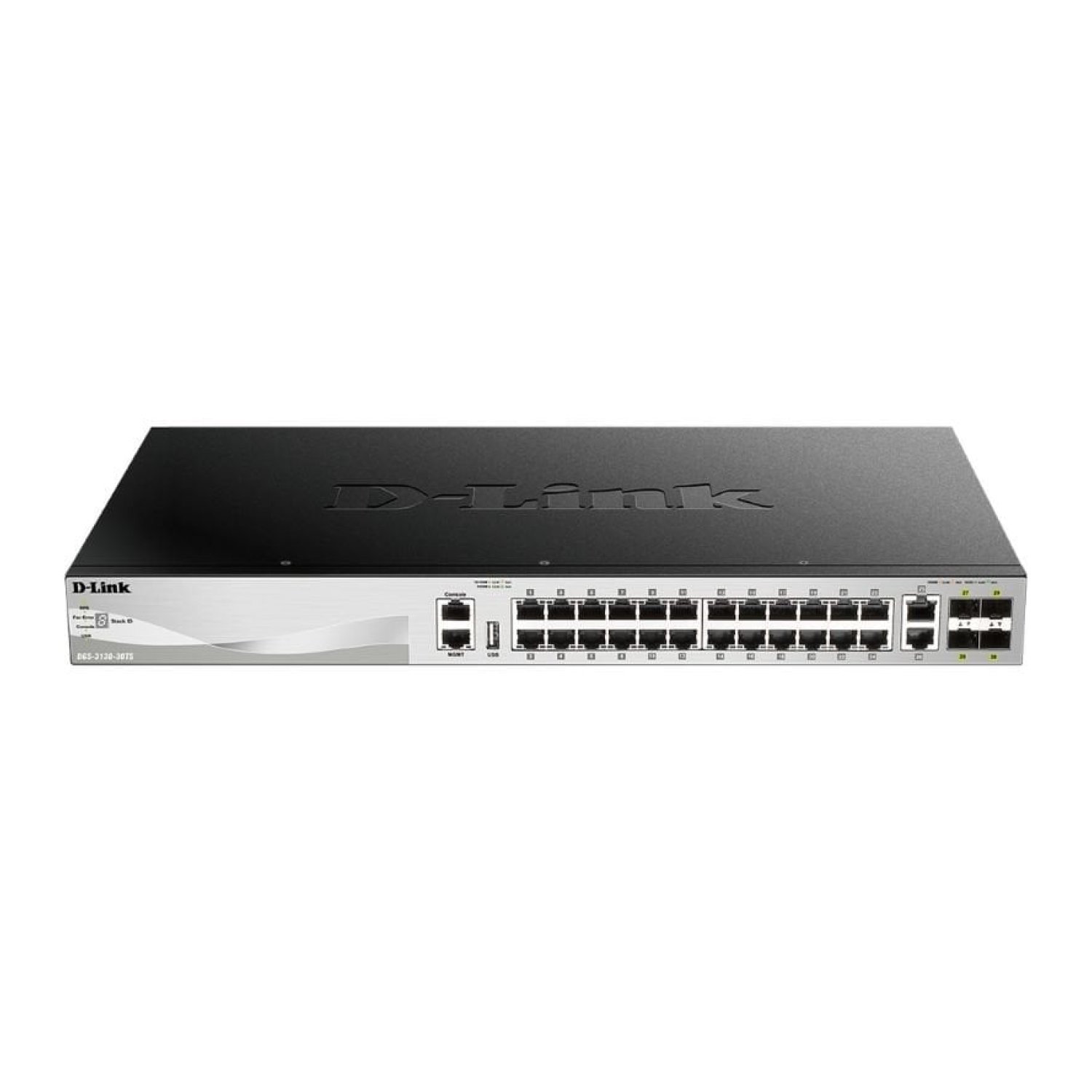 D-Link DGS-3130-30S · Switch Gestionable · 28 Puertos Gigabit · 2 SFP