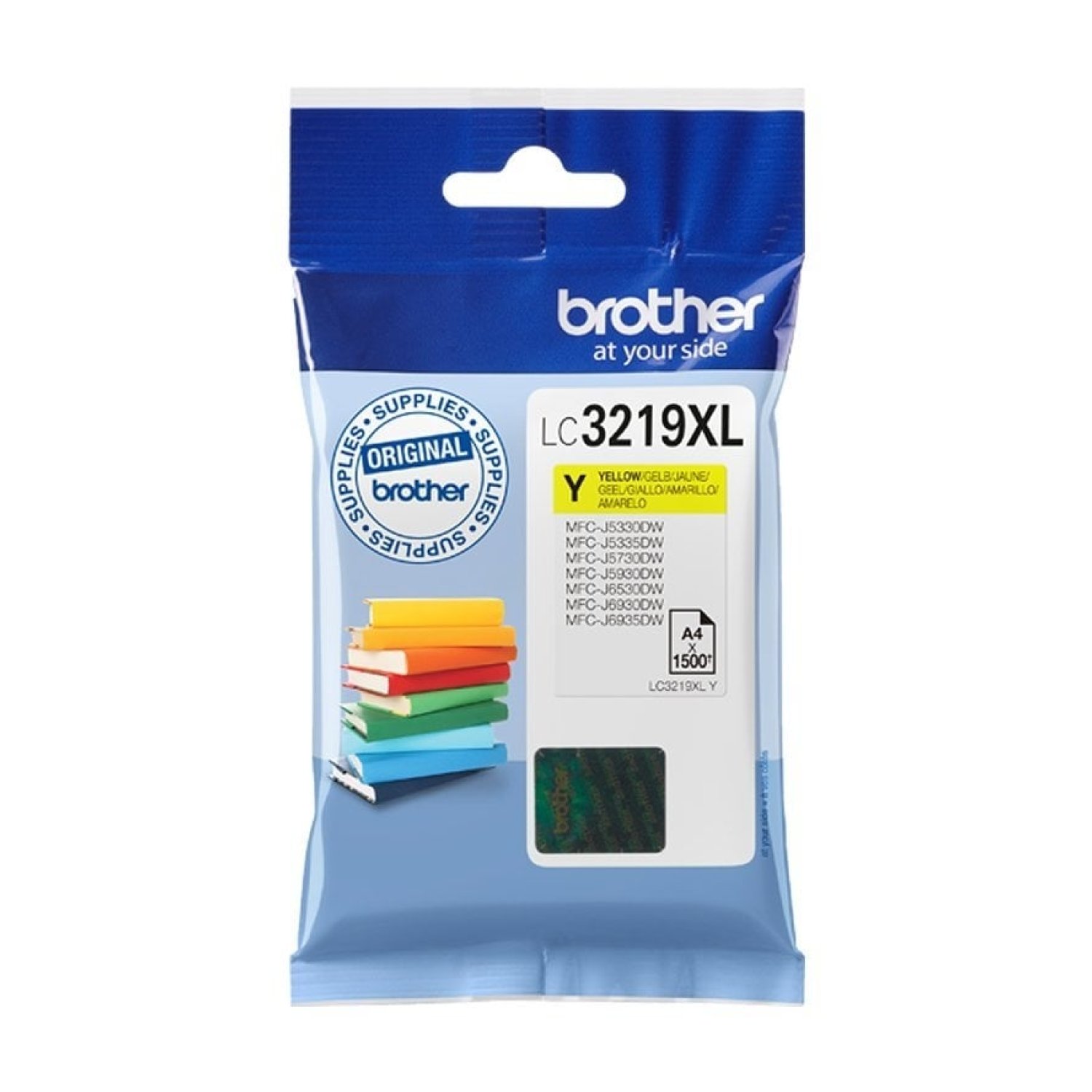Brother LC-3219Y XL · Cartucho Tinta Original · Alta Capacidad · Amarillo