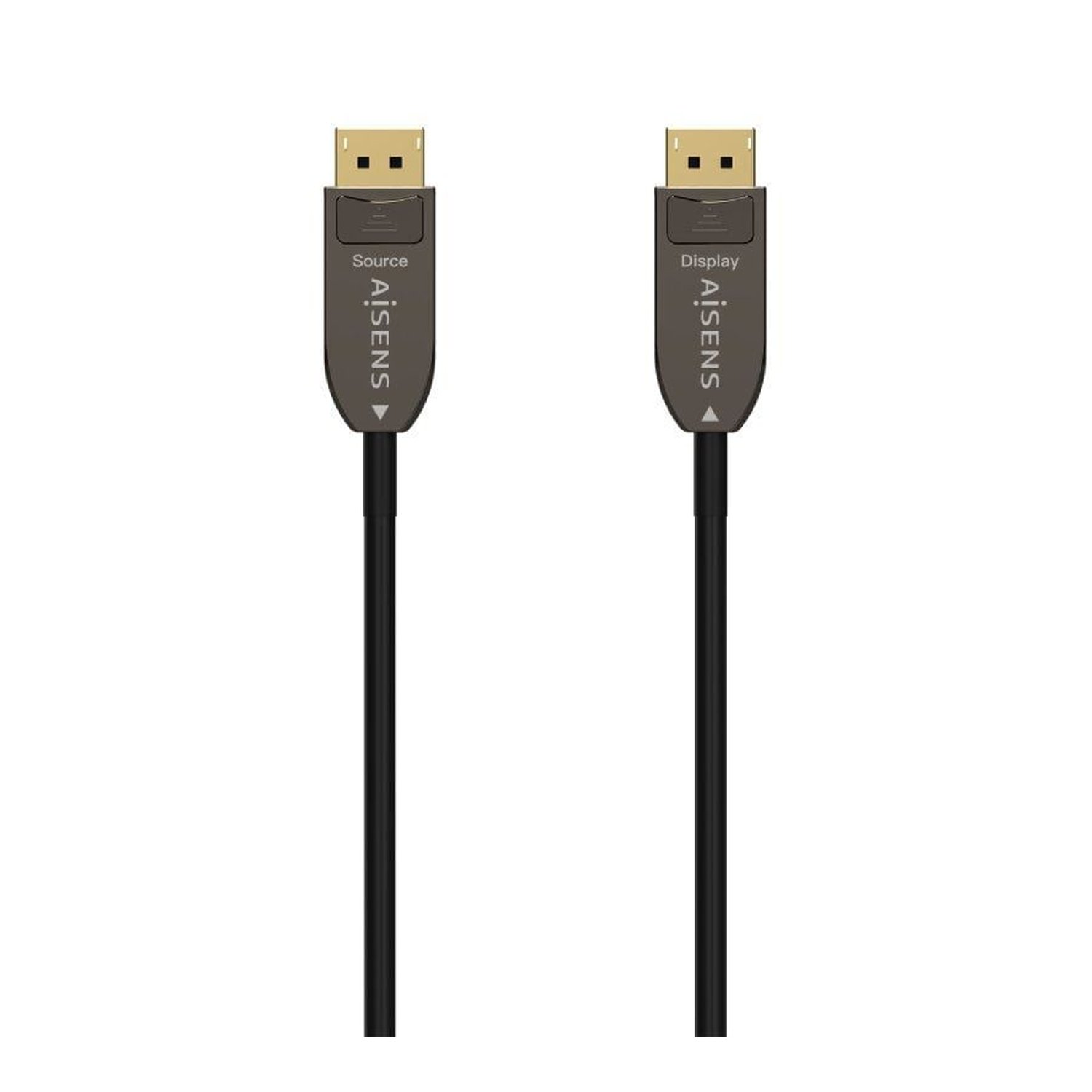 Cable DisplayPort 1.4 AOC 8K Aisens A155-0606/ DisplayPort Macho - DisplayPort Macho/ 10m/ Negro