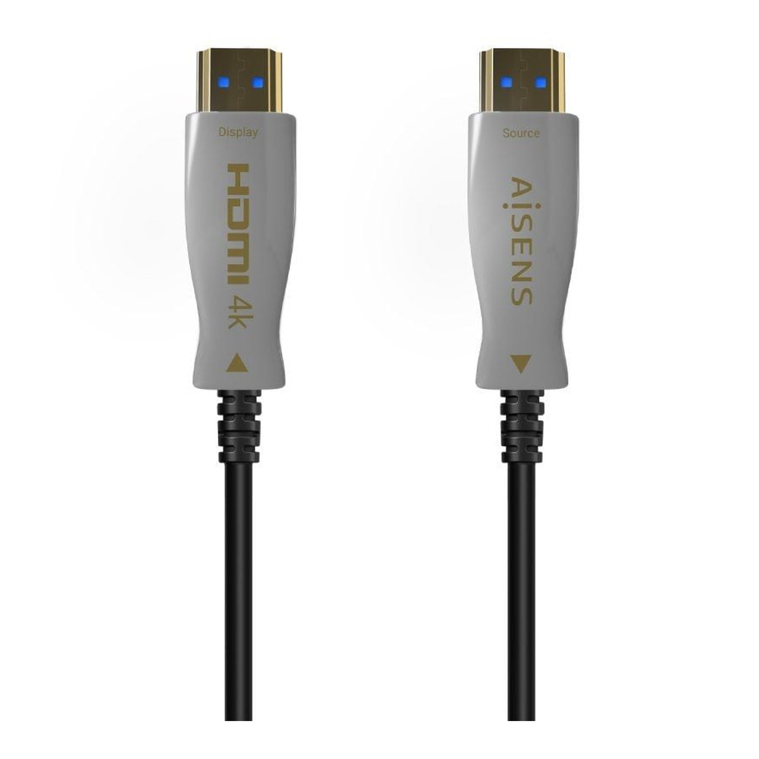Cable HDMI 2.0 AOC 4K Aisens A148-0700/ HDMI Macho - HDMI Macho/ 150m/ Negro