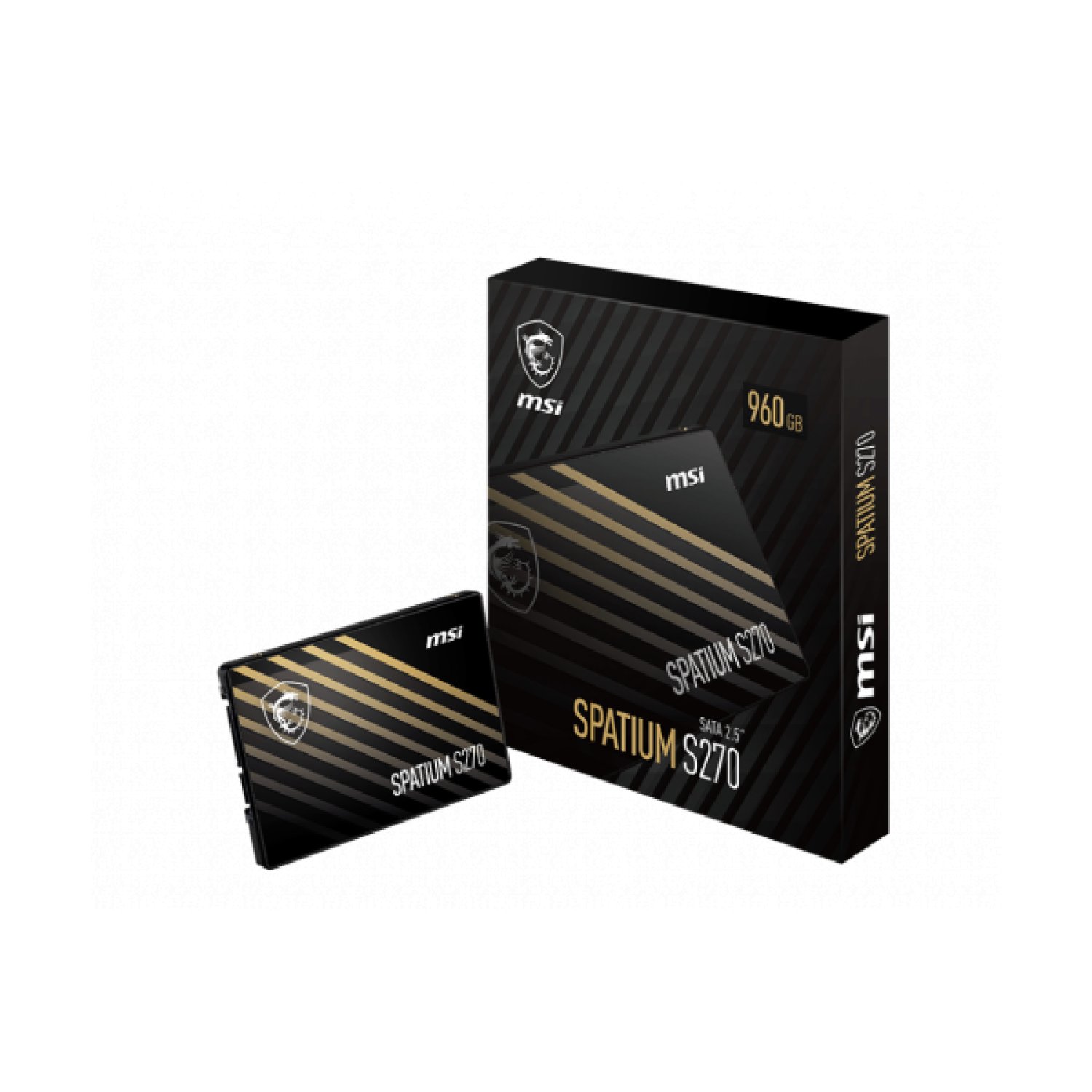 MSI Spatium S270 · 240GB · SSD 2.5" SATA III · 3D NAND