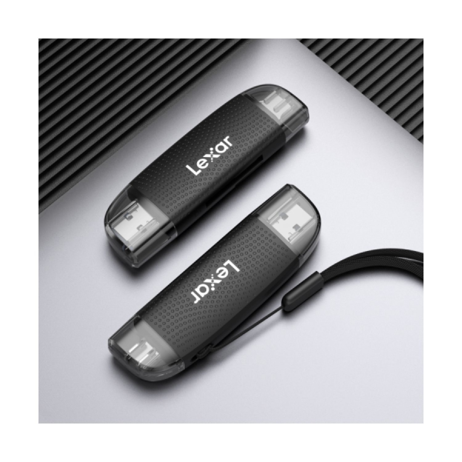Lexar · Lector MicroSD/SD · USB-A/USB-C · USB 3.1 · Dual Slot