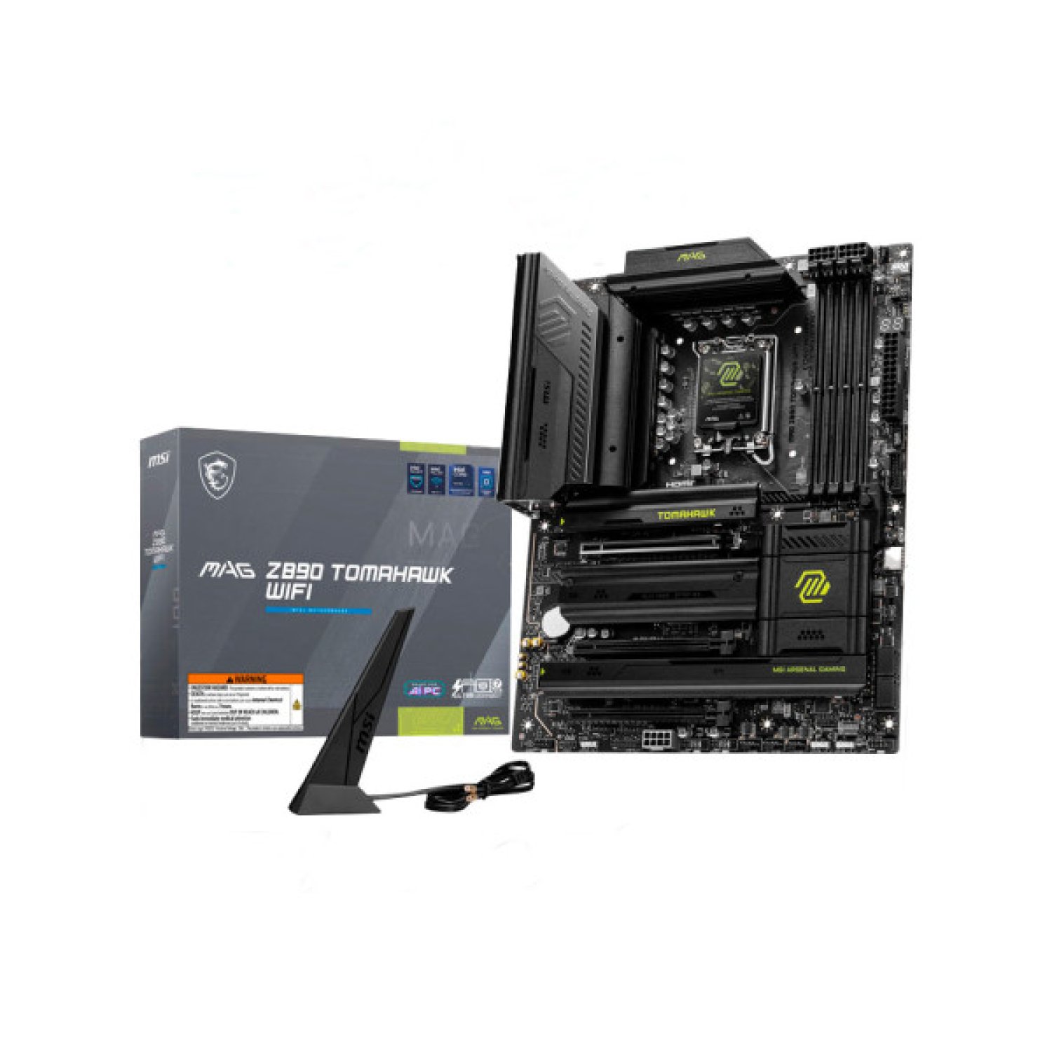 MSI MAG Z890 Tomahawk WiFi · Intel · Socket 1851 · 4 Slots DDR5