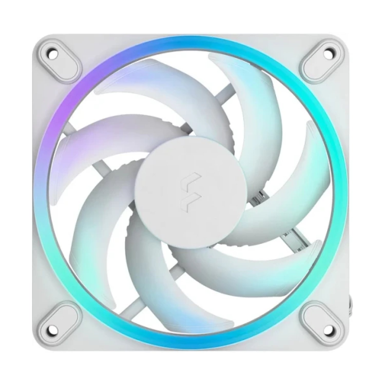 Fractal Design Momentum · Ventilador RGB 120mm · Blanco · Control PWM