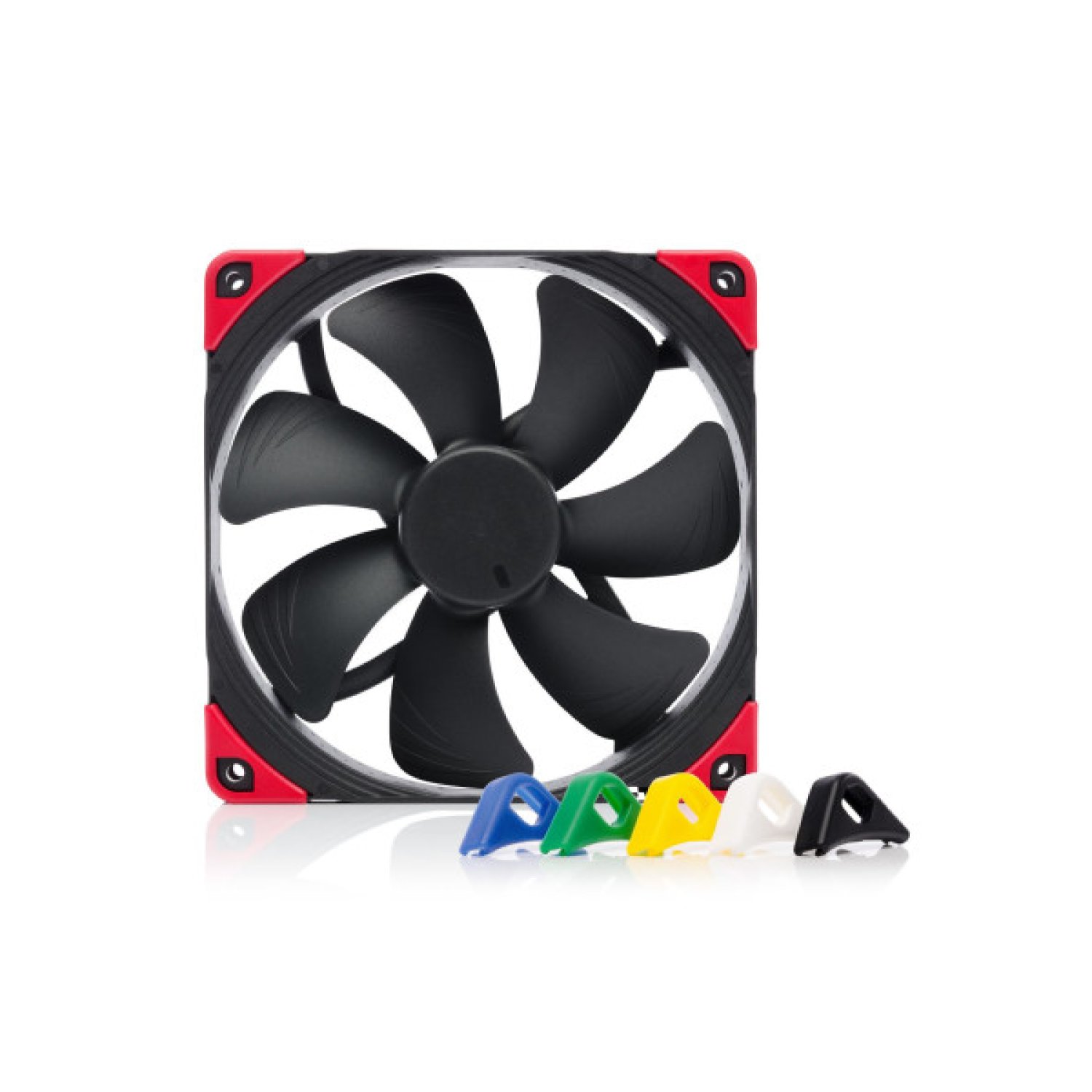 Noctua NF-A14 PWM Chromax · Ventilador 140mm · 1500 RPM · 24,6 dB(A) · Negro