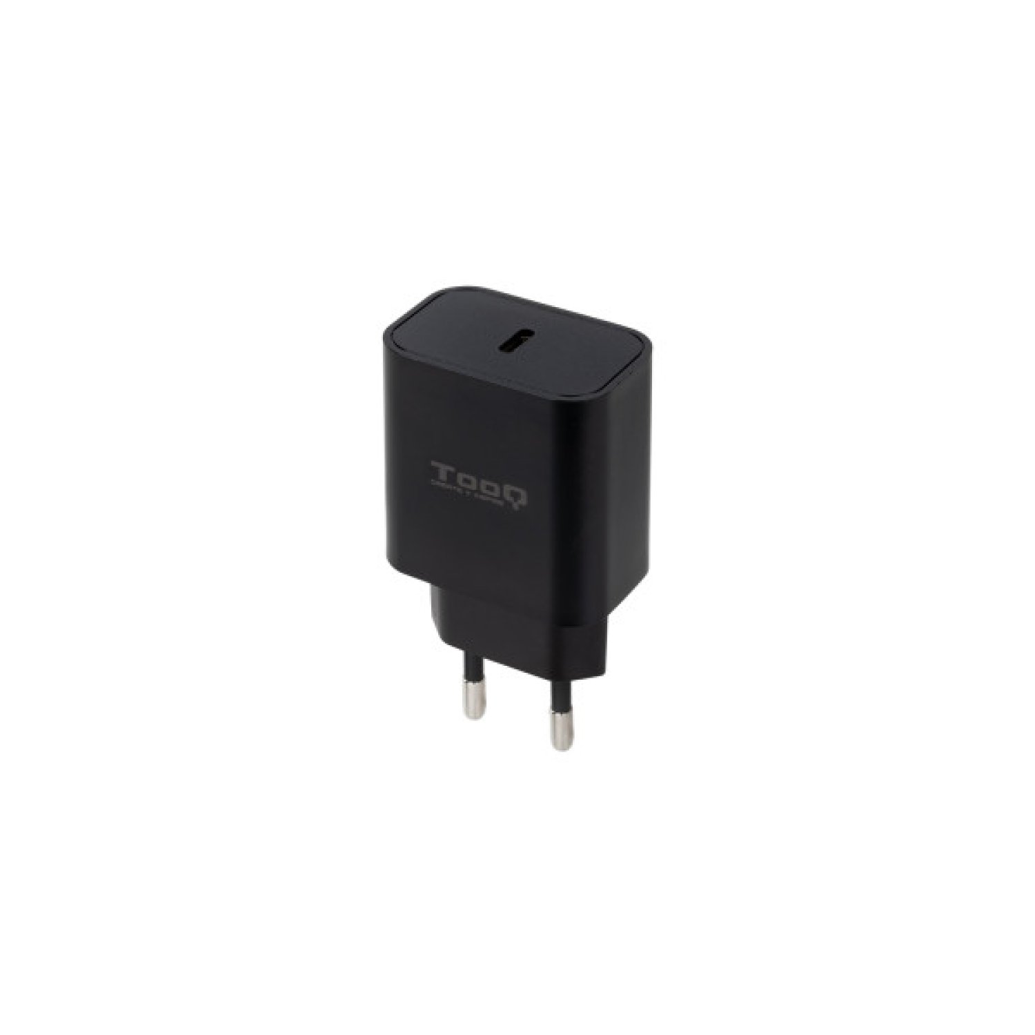 TooQ Cargador Pared USB-C · PD 20W · Negro