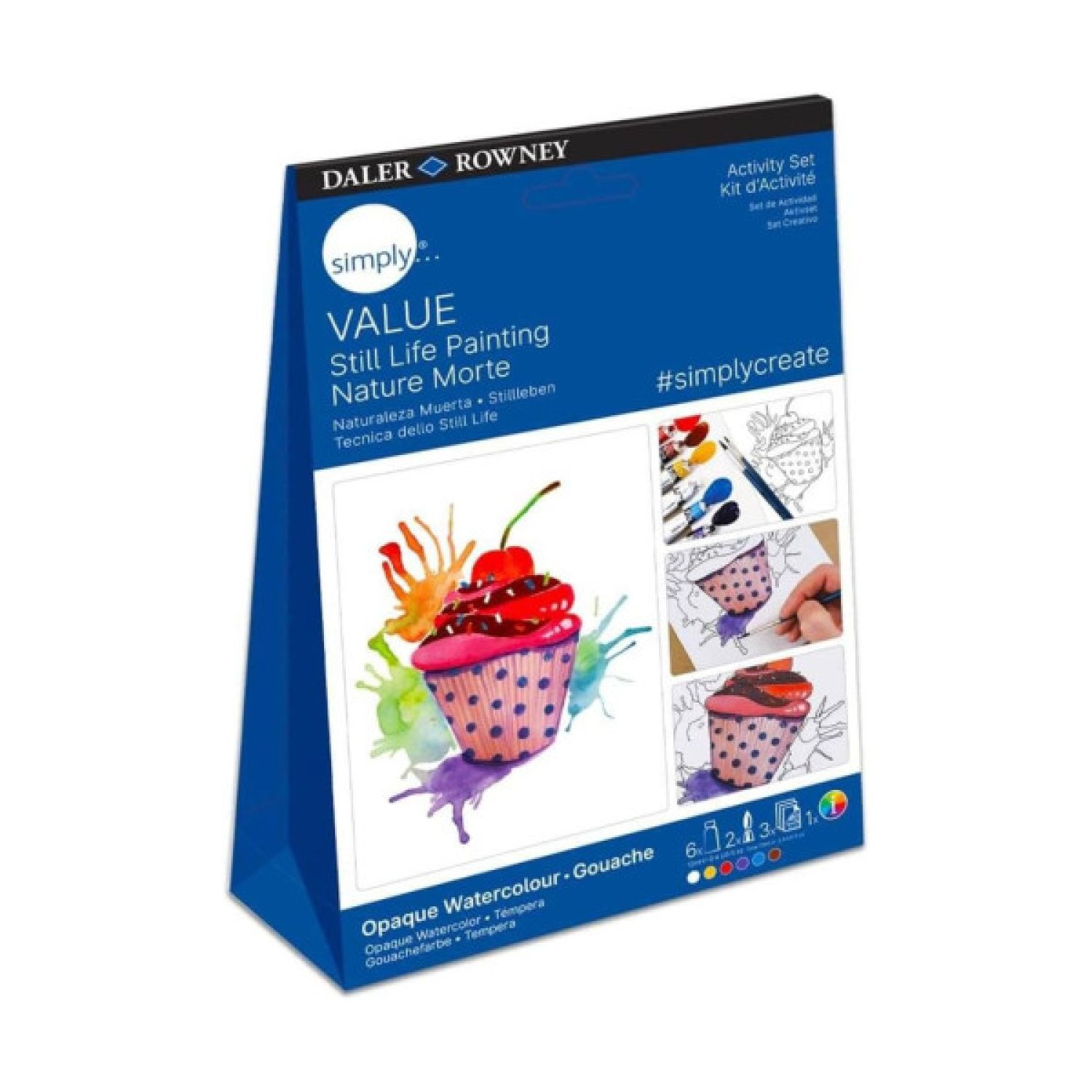Daler Rowney · Pintura Gouache Bodegón · Set Completo