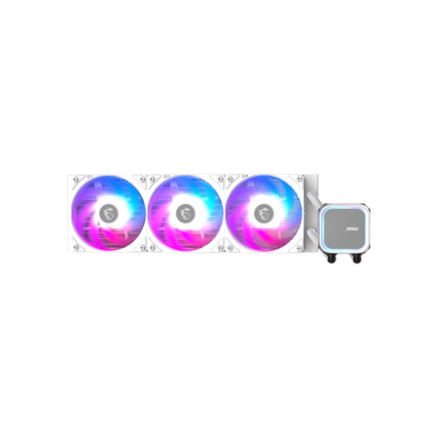 MSI MAG CoreLiquid A13 360 · Refrigeración Líquida AIO · Radiador 360mm · Blanco