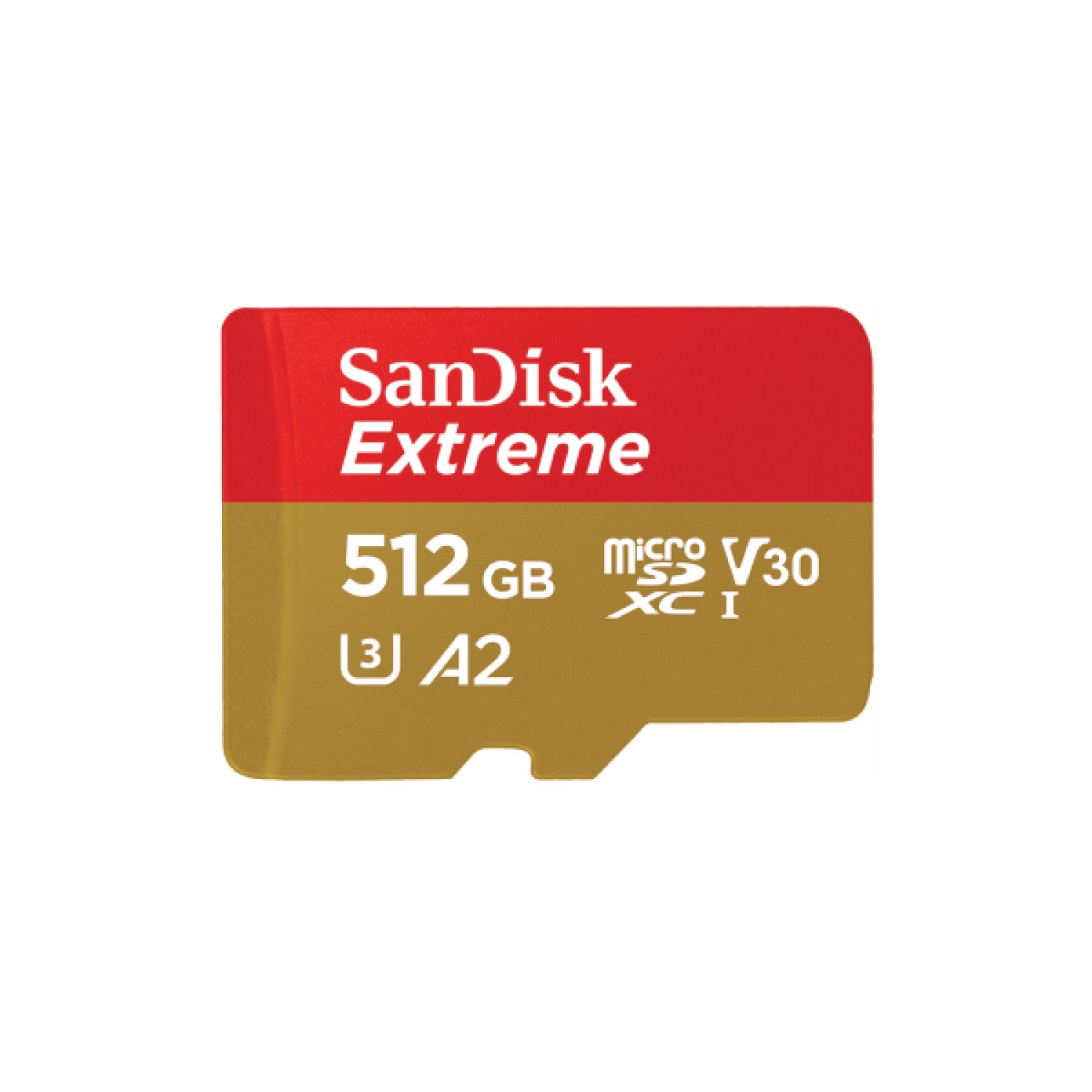 SanDisk Extreme · MicroSDHC 512GB · UHS-I · Clase 10