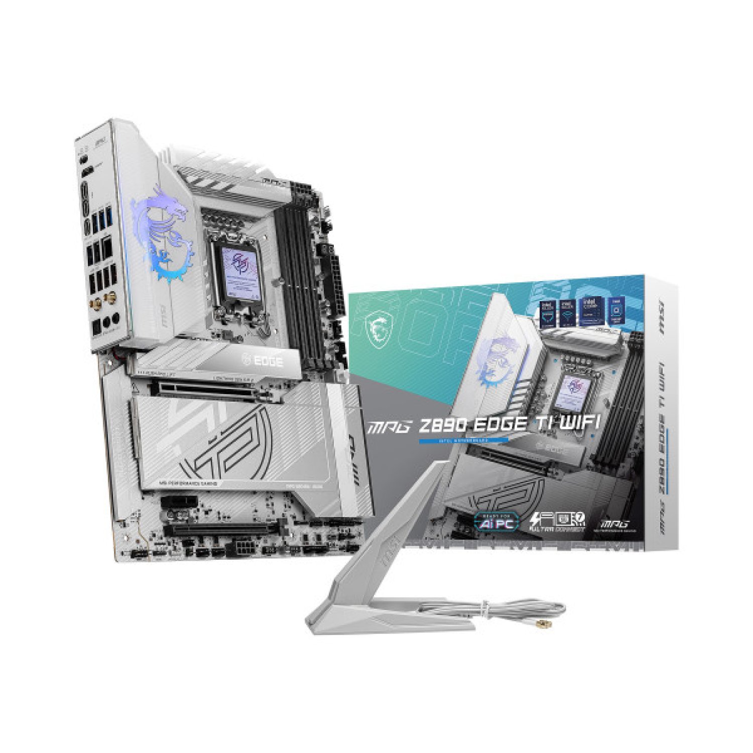 MSI MPG Z890 Edge TI WiFi · Placa Base Intel · Socket 1851 · 4 DDR5 · WiFi