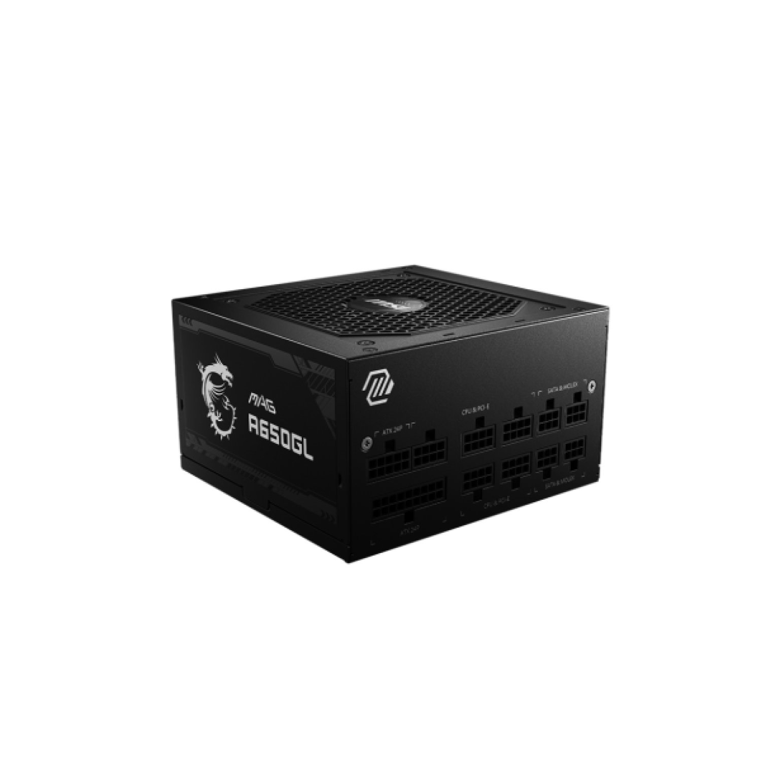 MSI MAG A650GL · Fuente de Alimentación · 650W · 20+4 pin ATX · Negro