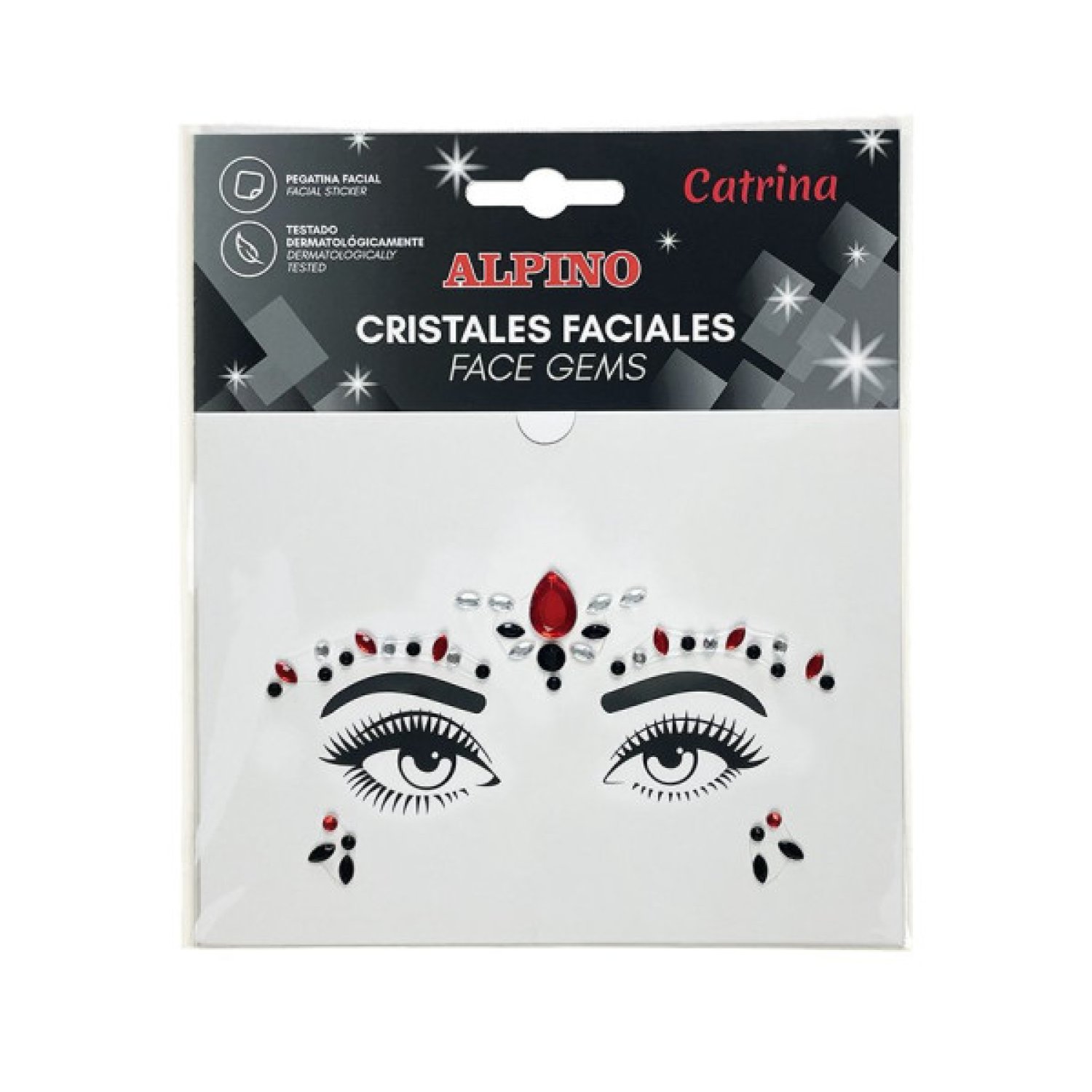 Alpino Gemas Faciales Adhesivas Catrina
