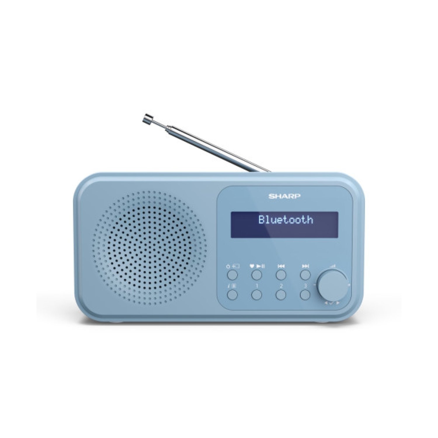 Sharp DR-P420 · Despertador Digital Portátil · Azul