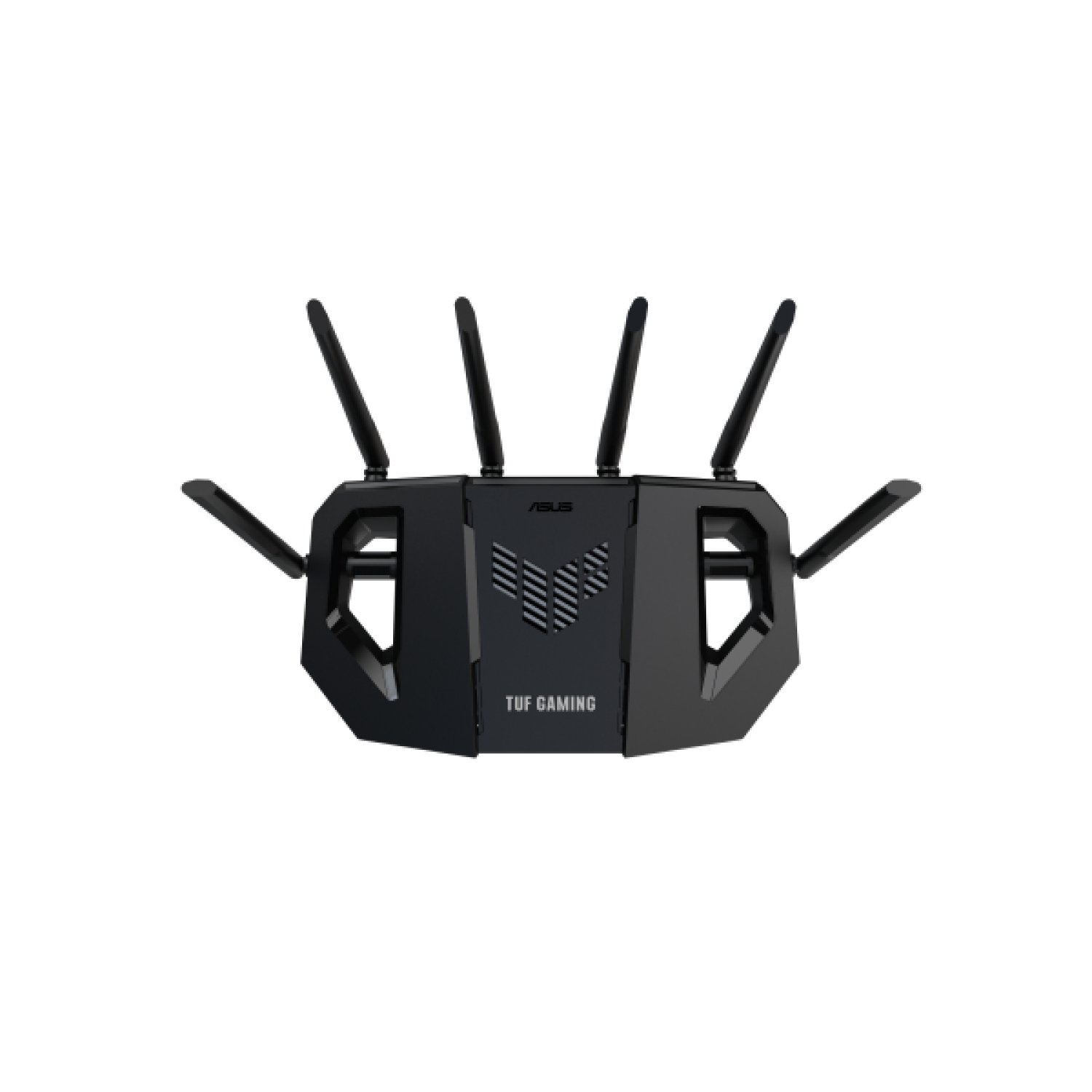 ASUS TUF Gaming BE6500 · Router WiFi 6E · Doble Banda · 2.5 Gigabit Ethernet · Negro