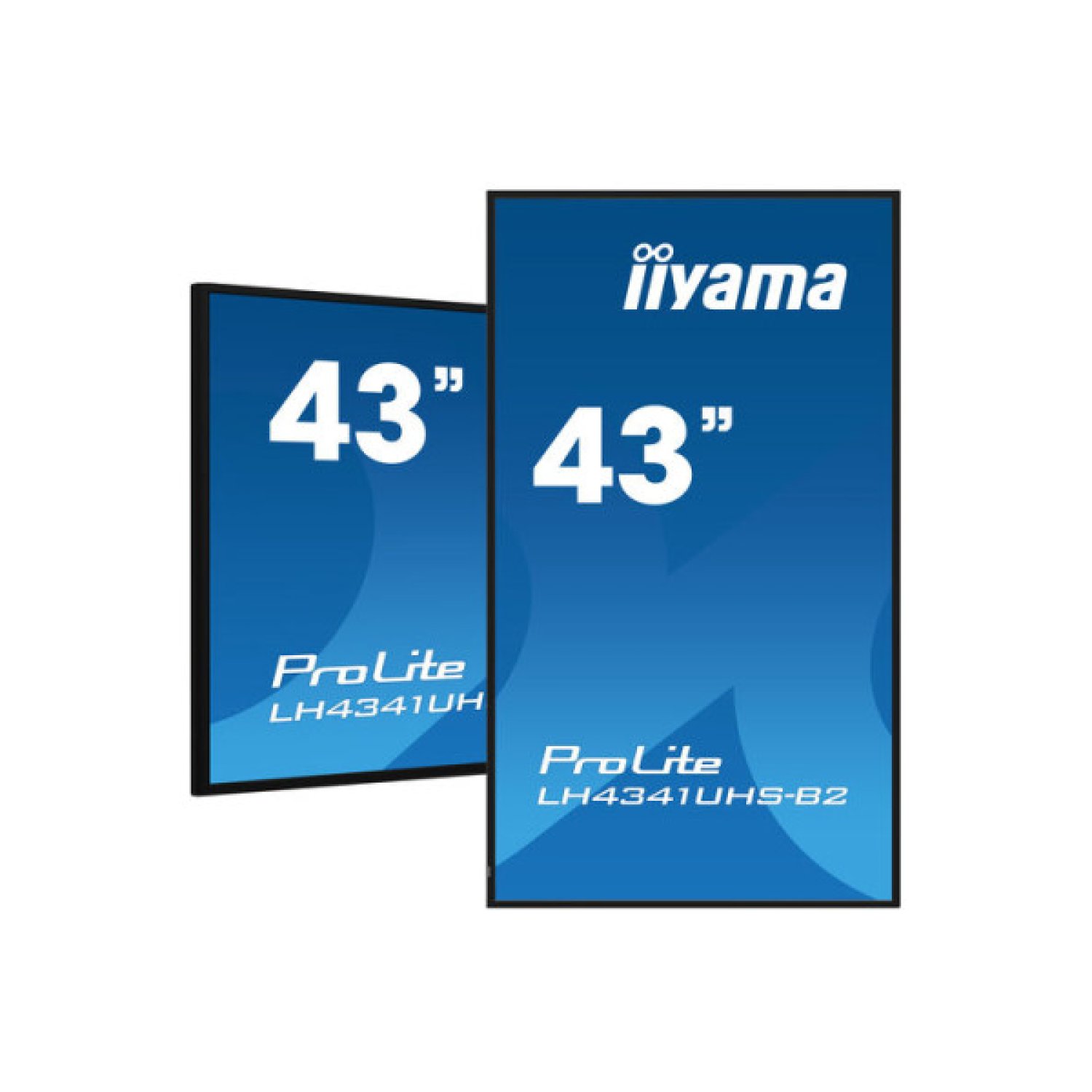Iiyama · Monitor 43" 4K UHD · Panel IPS · 3840x2160 · HDMI · Altavoces 2x10W · Modo Portrait