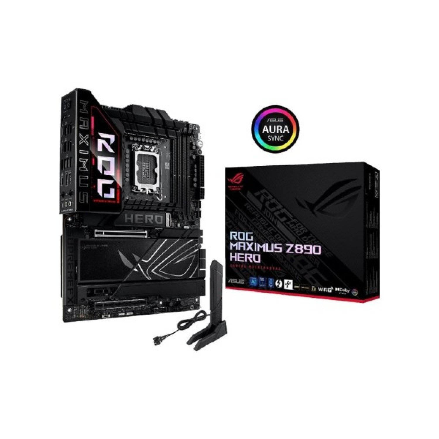 ASUS ROG Maximus Z890 Hero · Intel LGA 1851 · Z890 · 4 DDR5 · WiFi