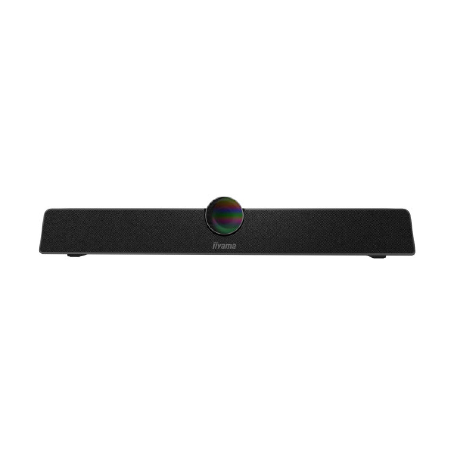 Iiyama UC CAM120UL · Cámara + Barra Altavoces 4K · 120° FOV · 12MP · Micrófono 6 Arrays · USB-C