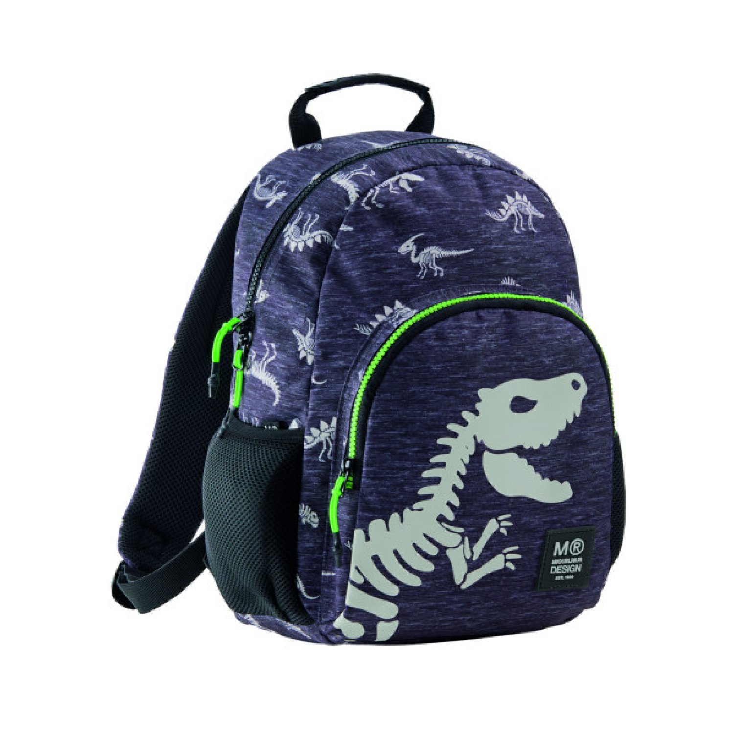 Miquelrius Mochila London · Doble Compartimento · Diseño T-Rex · Tejido Reciclado