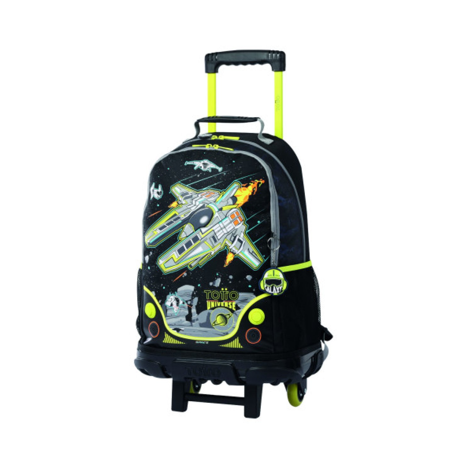 Totto Mochila Spaceship L · Para Portátil · Diseño Ergonómico · Bolsillos Múltiples