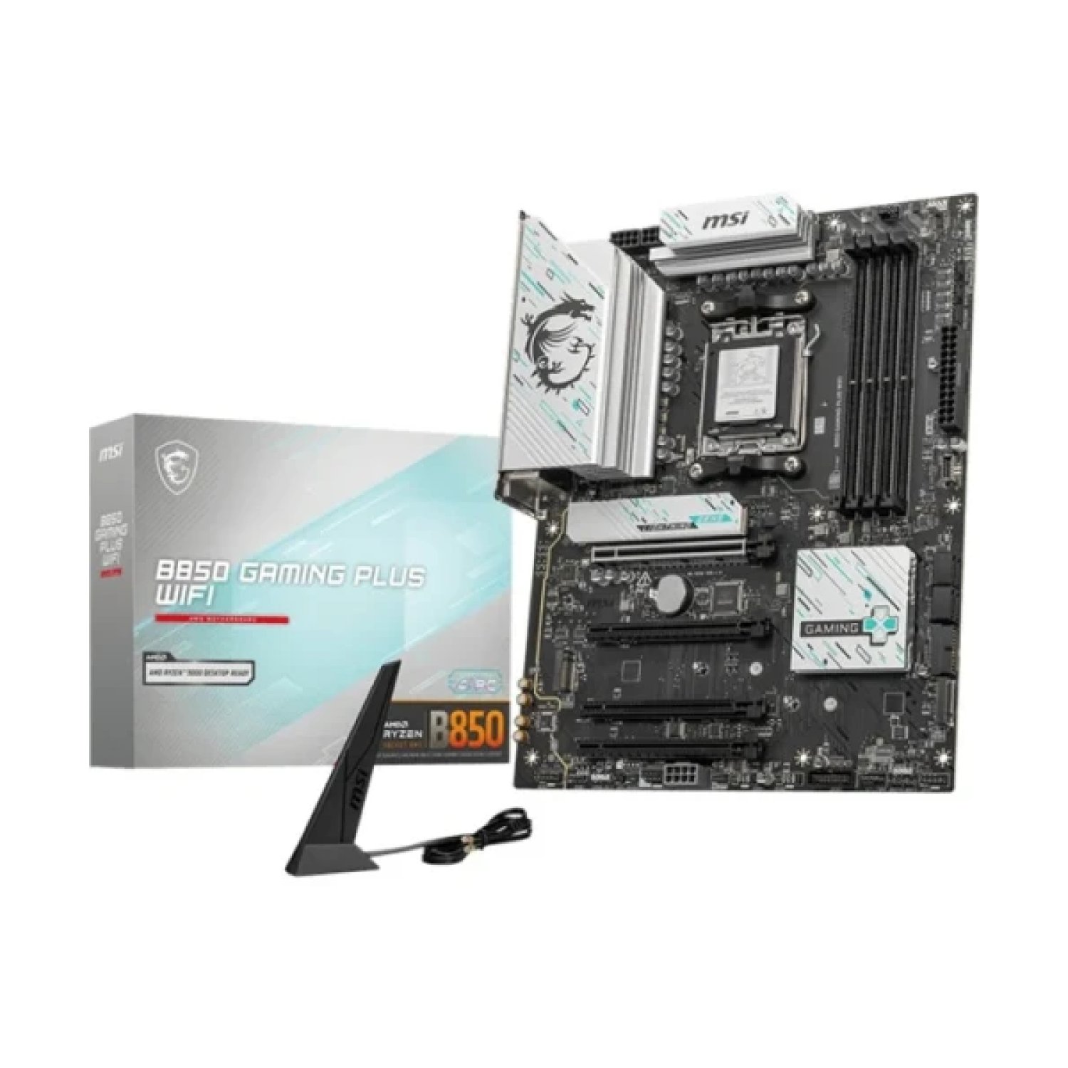 MSI B850 Gaming Plus WiFi · AMD AM5 · ATX · 4 Slots DDR5 · WiFi