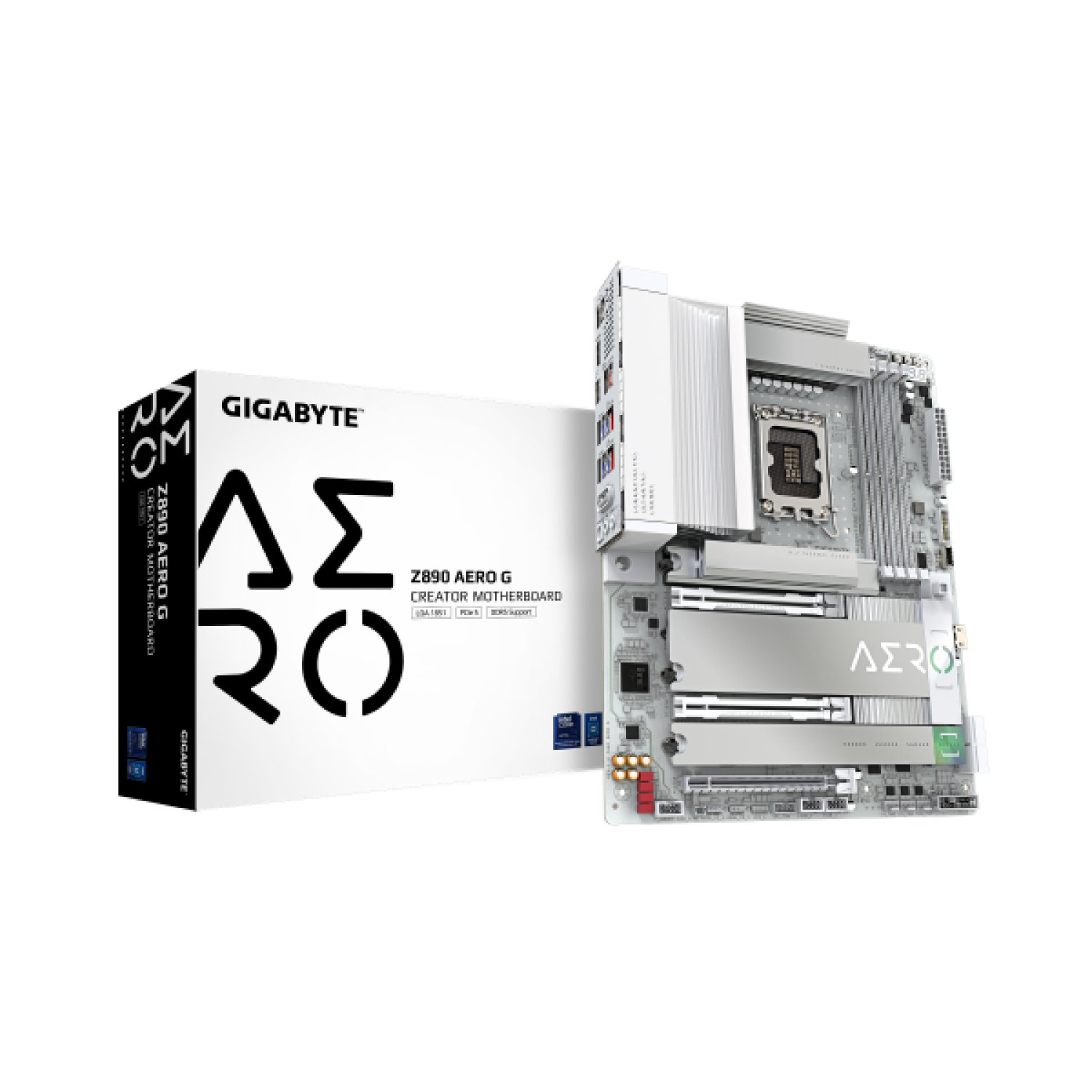 Gigabyte Z890 Aero G · Placa base · Intel Core Ultra · DDR5 8800MHz · WiFi 7 · Thunderbolt 4