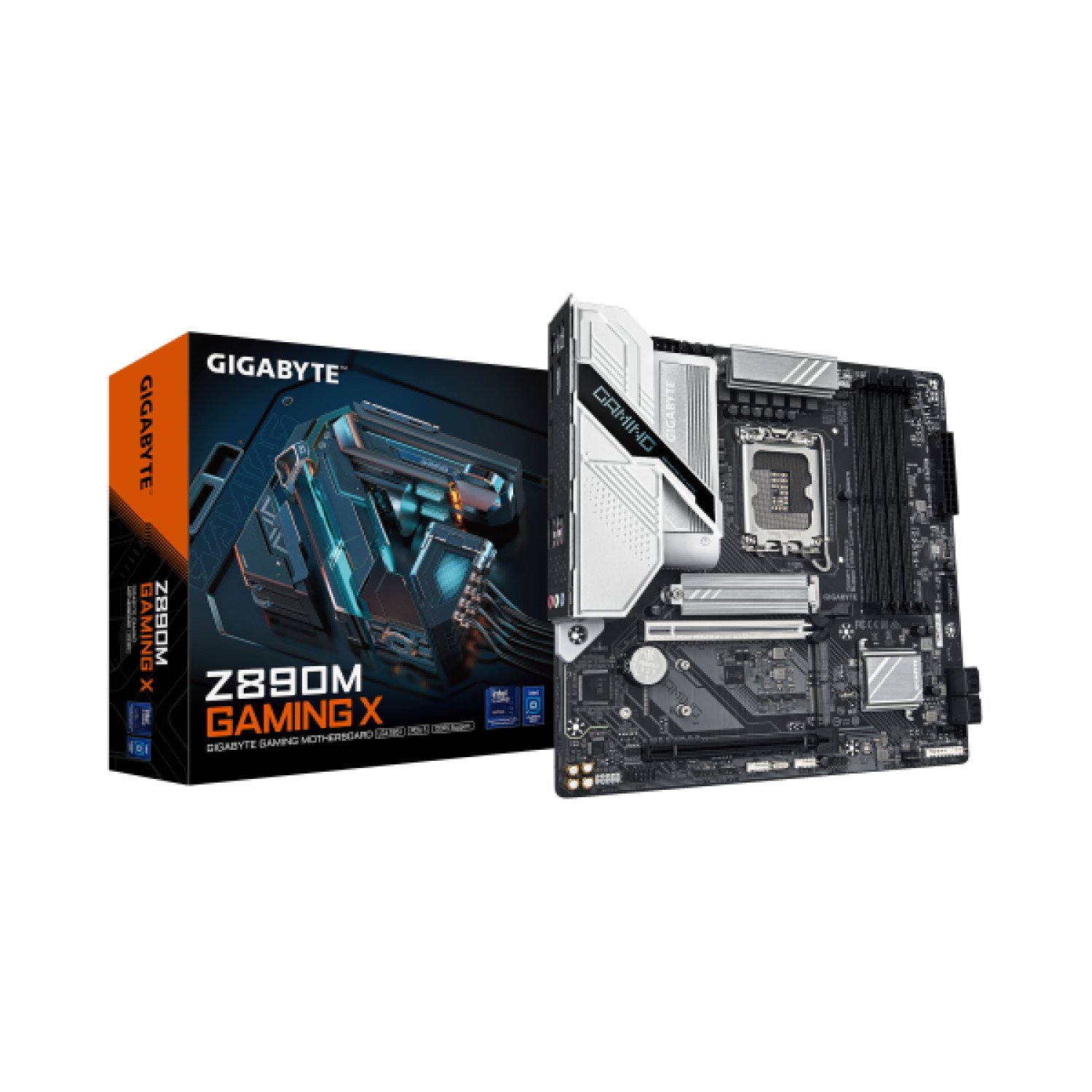 Gigabyte Z890M Gaming X · Socket 1851 · Intel · DDR5 · MicroATX · WiFi · 2,5Gb LAN