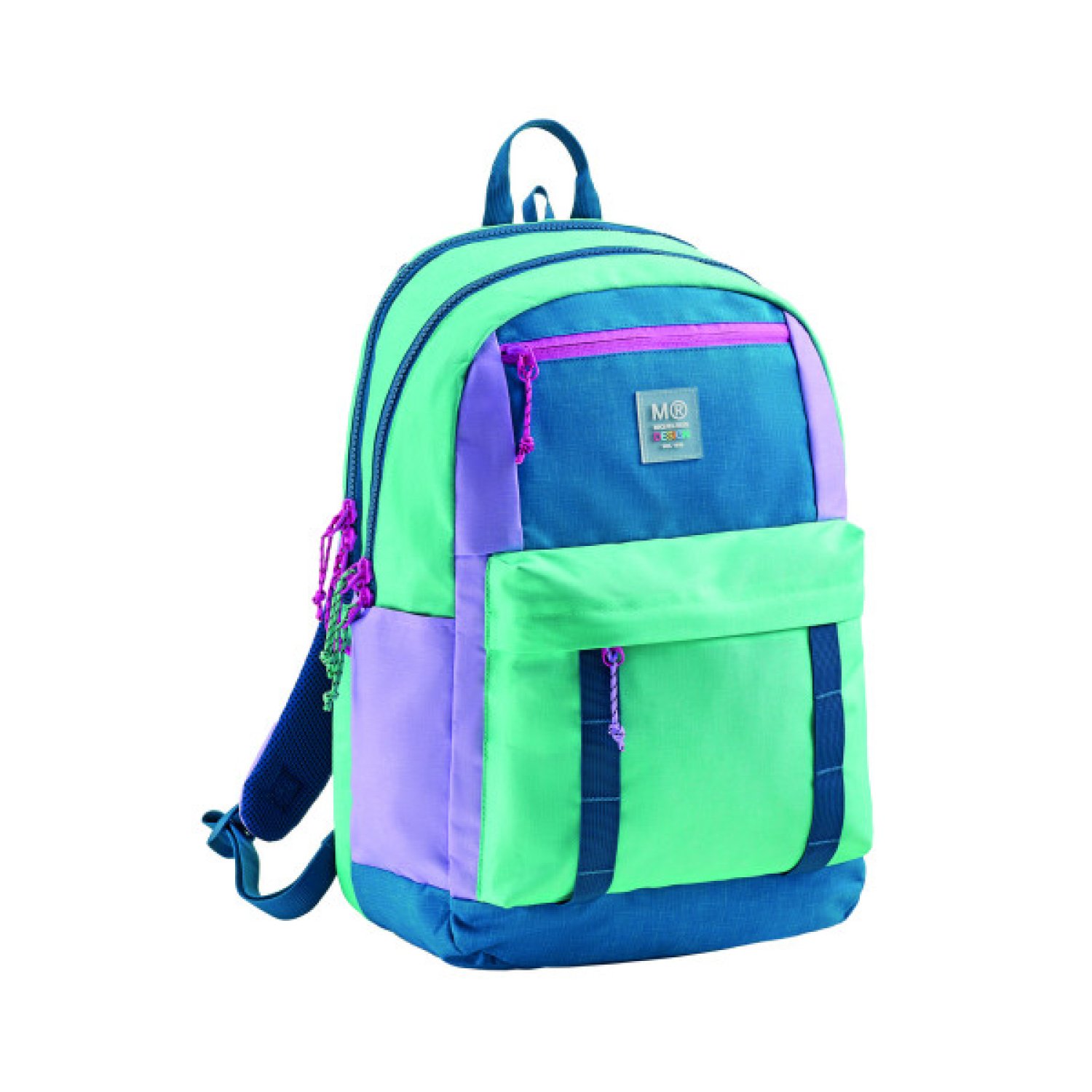 Miquelrius Mochila Triple Amsterdam · Reciclada · Morada · Para Portátil