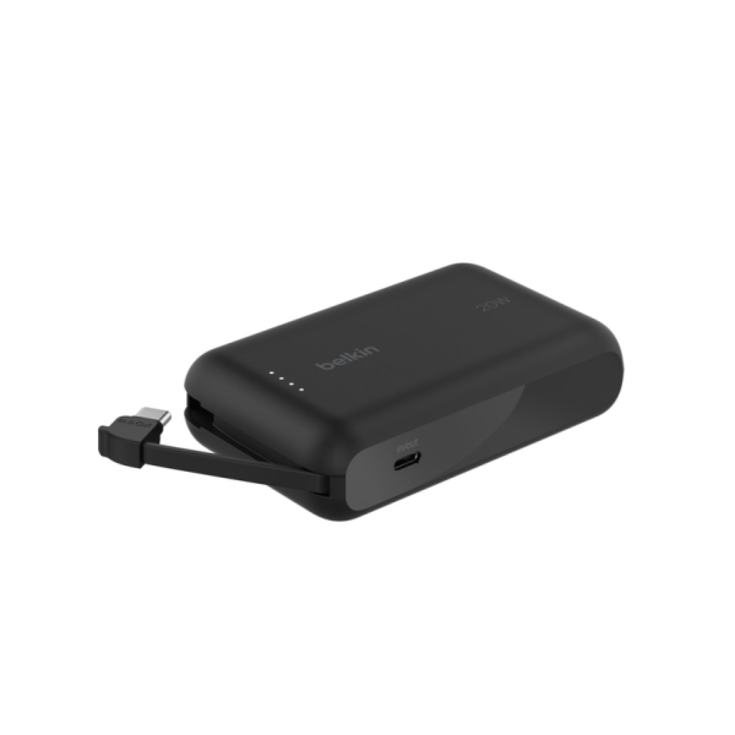 Belkin · Batería Externa · 10000 mAh · Negro · Carga Rápida
