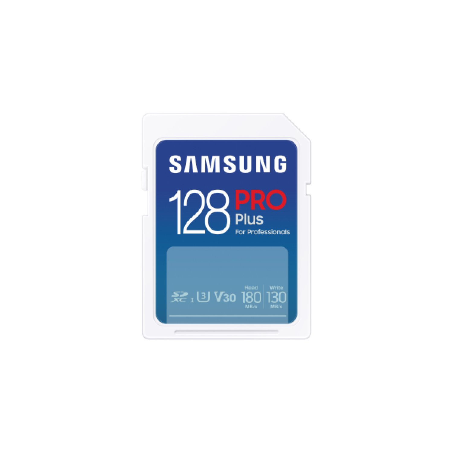 Samsung PRO Plus · SDXC 128GB · UHS-I · Clase 10