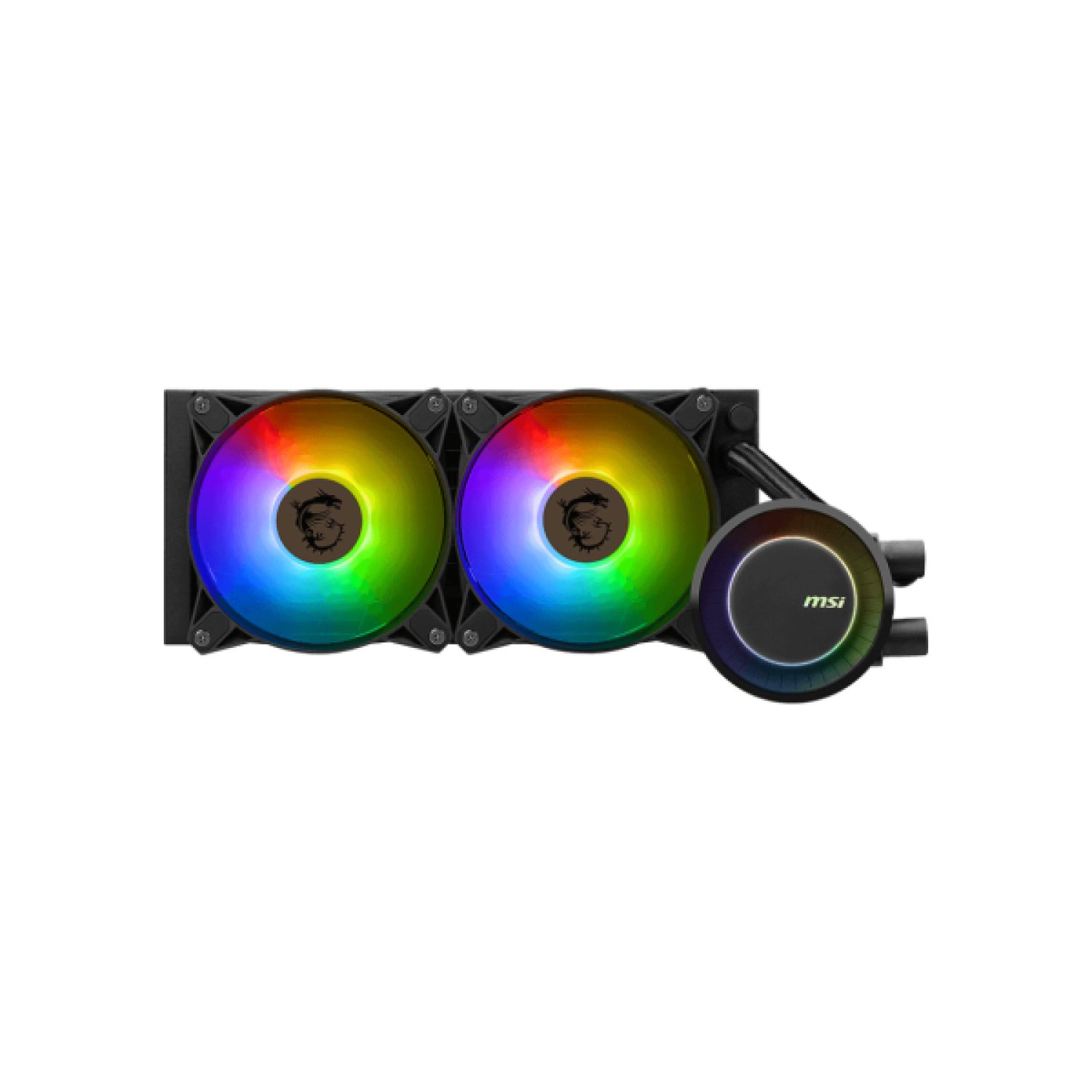 MSI MAG CoreLiquid E240 · Refrigeración Líquida · 2x120mm · Socket Intel/AMD