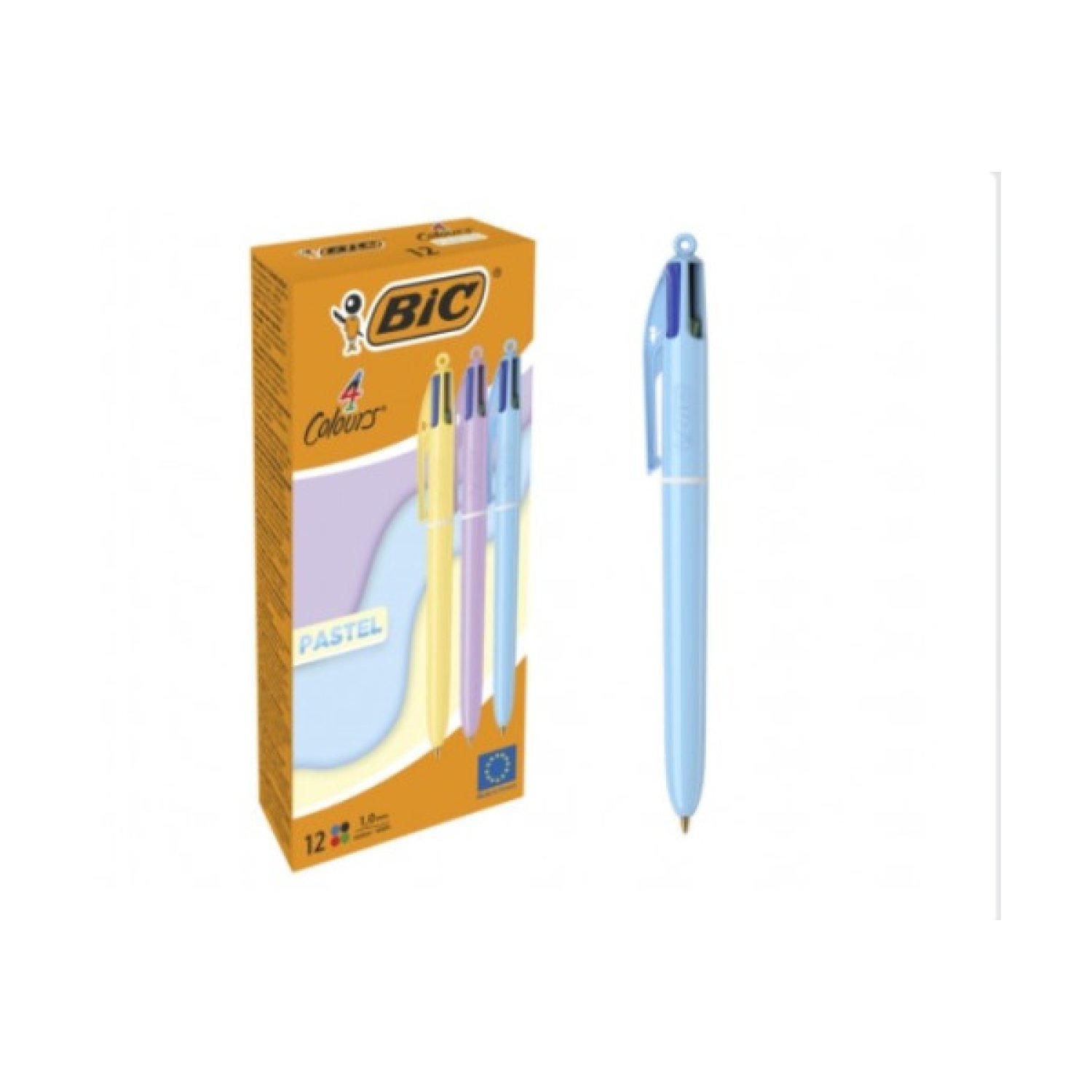 Bic · Bolígrafo 4 Colores · Cuerpo Pastel