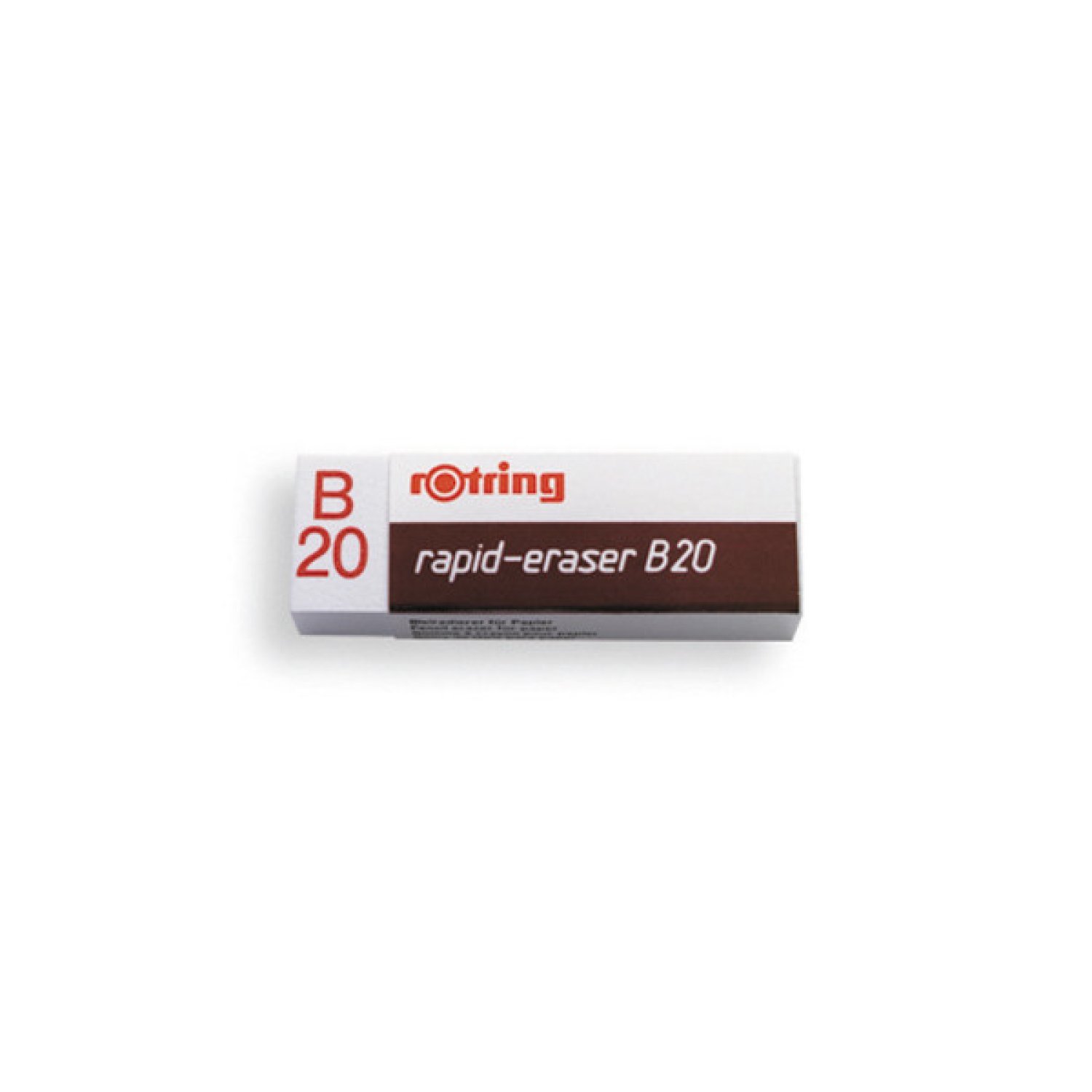 Rotring Goma B20 · Borrador de Precisión · Caucho Suave