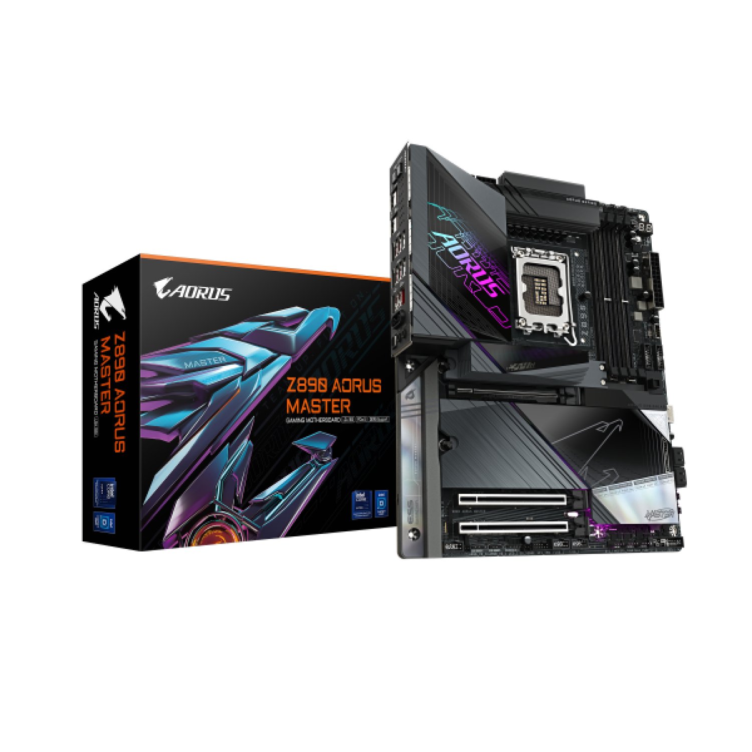 Gigabyte Z890 Aorus Master · Socket 1851 · 4 slots DDR5 · WiFi