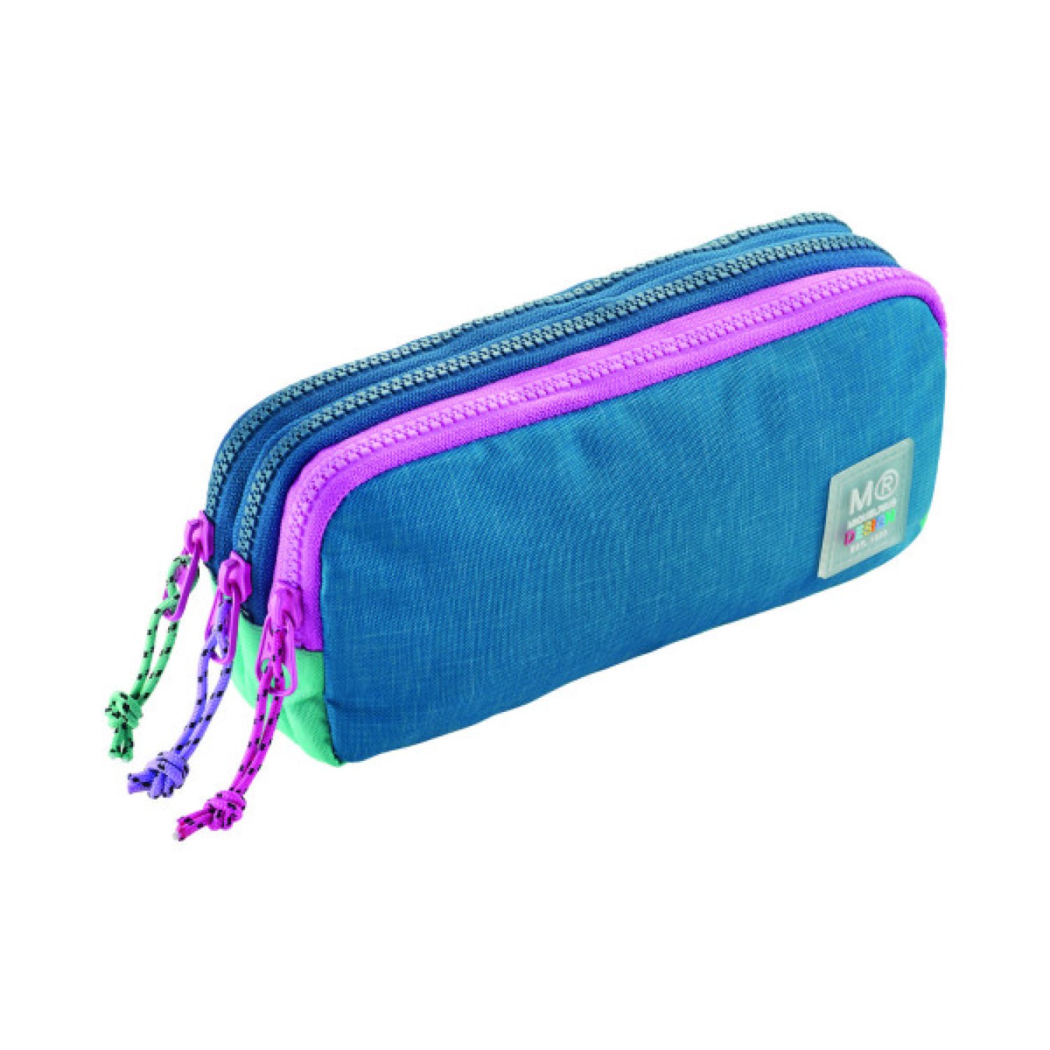 Miquelrius Portatodos Triple Rectangular Reciclado · Purple Rider