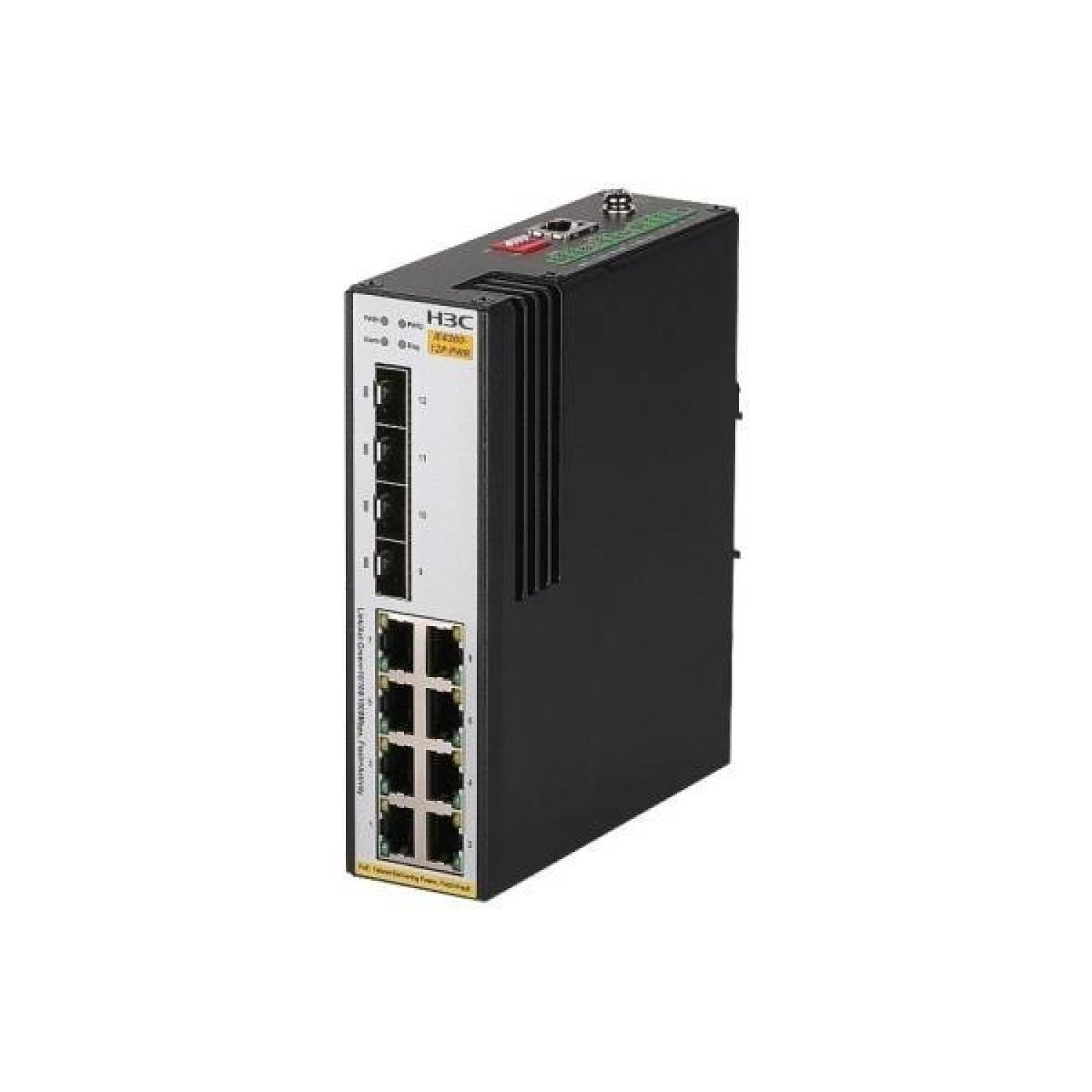 H3C IE4320-12P-UPWR · Switch Ethernet Industrial · 12 Puertos · L2 · PoE